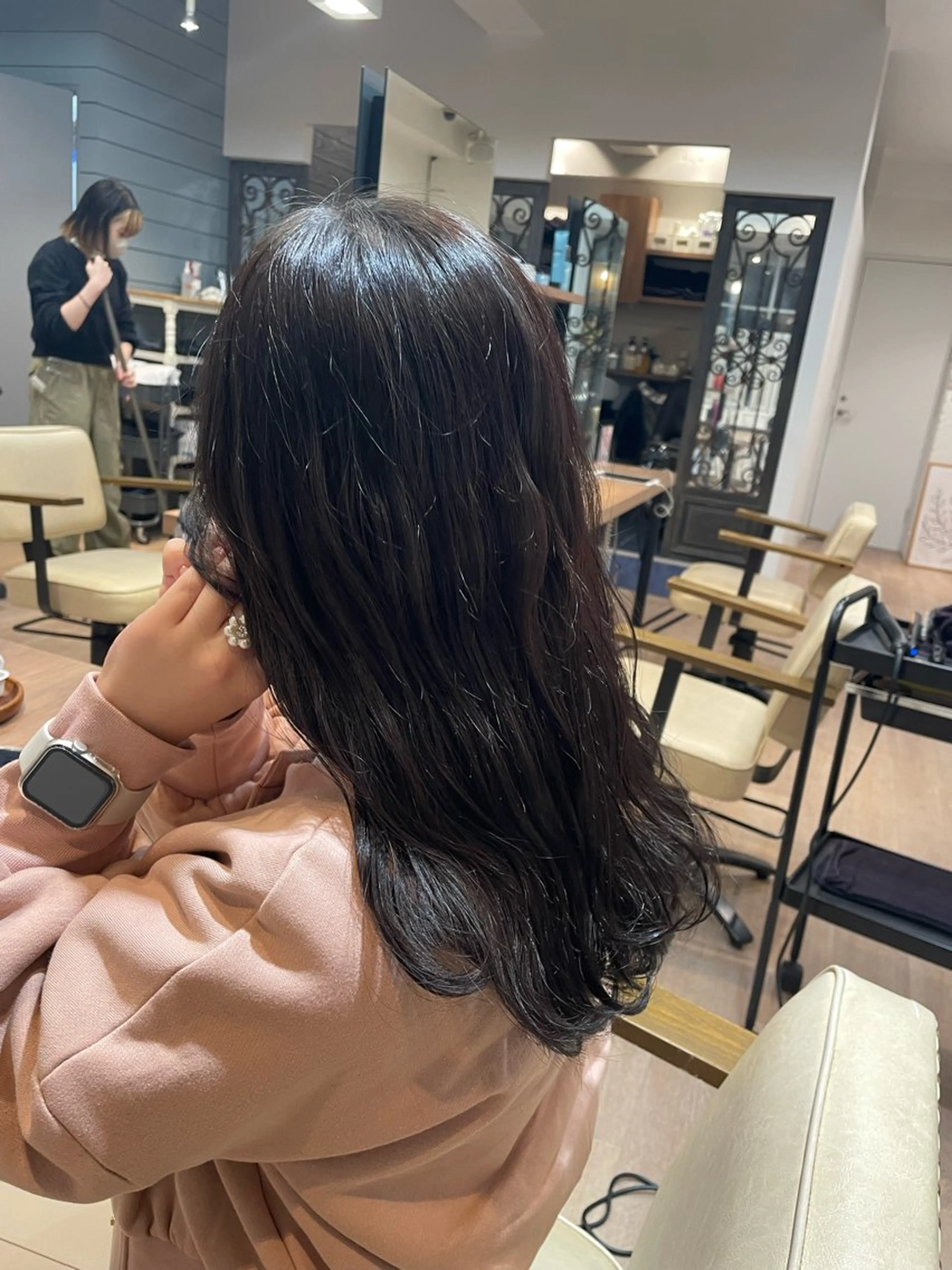 ミディアム カット ヘアカラー トリートメント Hairate🌿 池田のヘアスタイル
