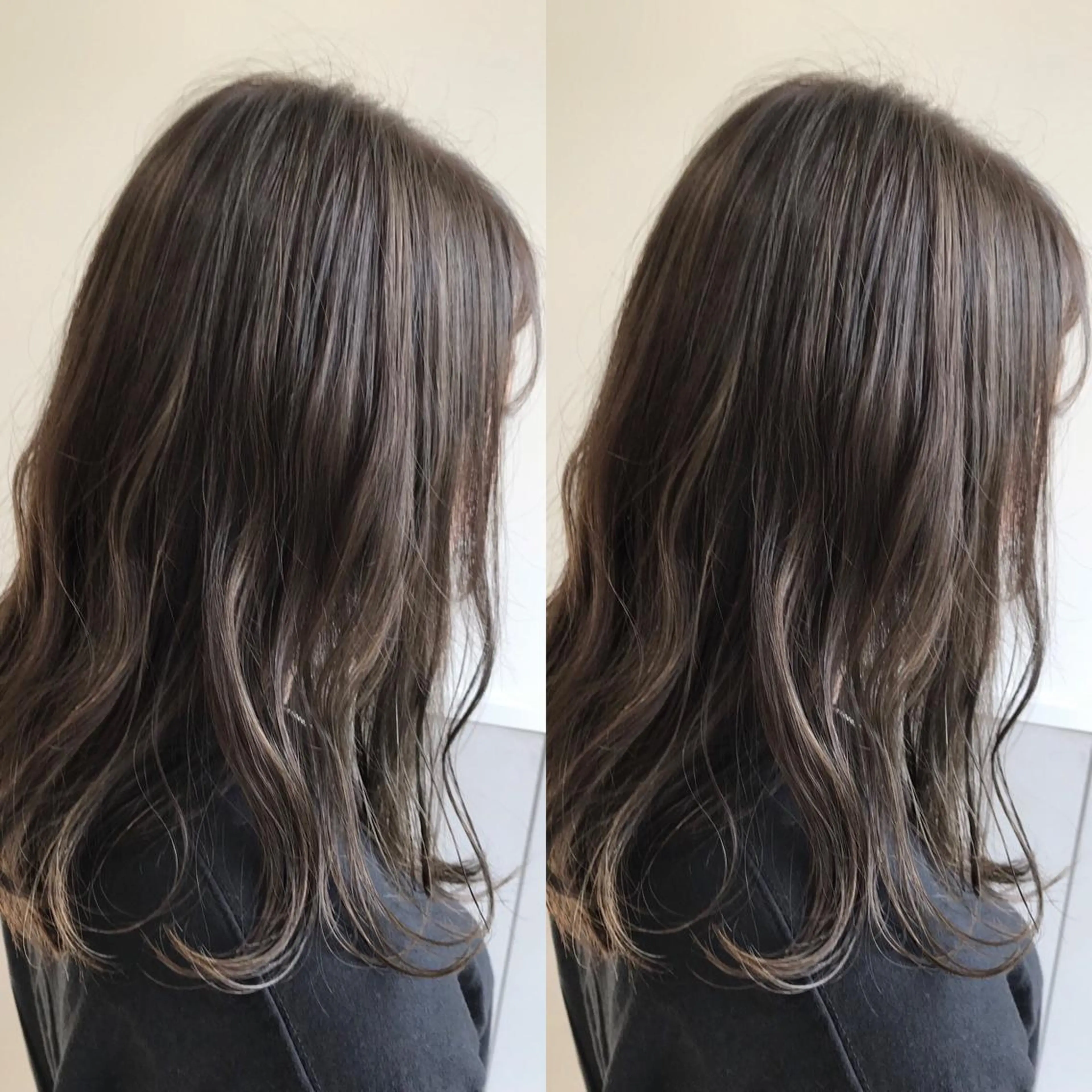 セミロング カラー SALOWIN所属・小栗 麻衣のヘアスタイル