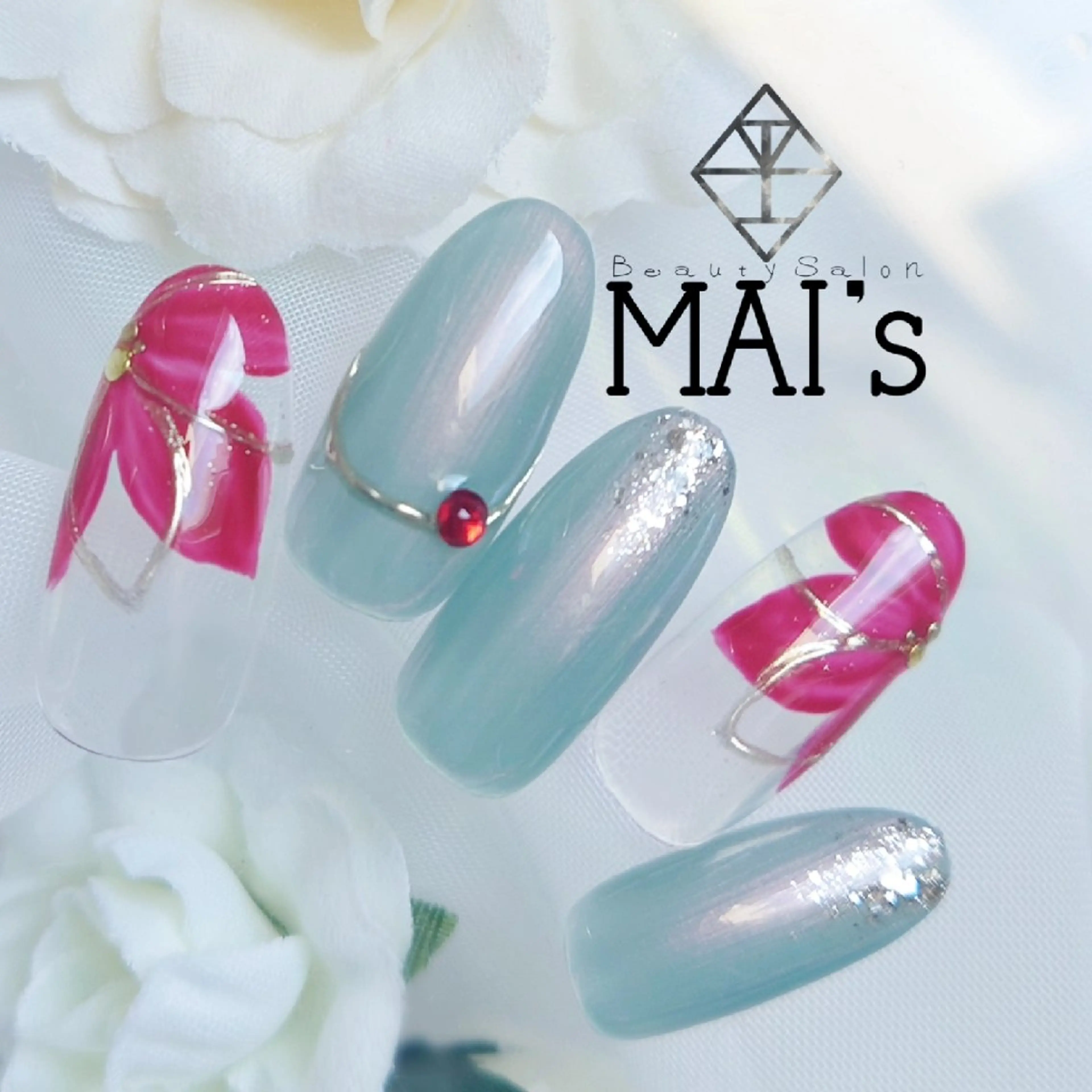 ネイル ハンドネイル ネイリスト Erinaのネイルデザイン