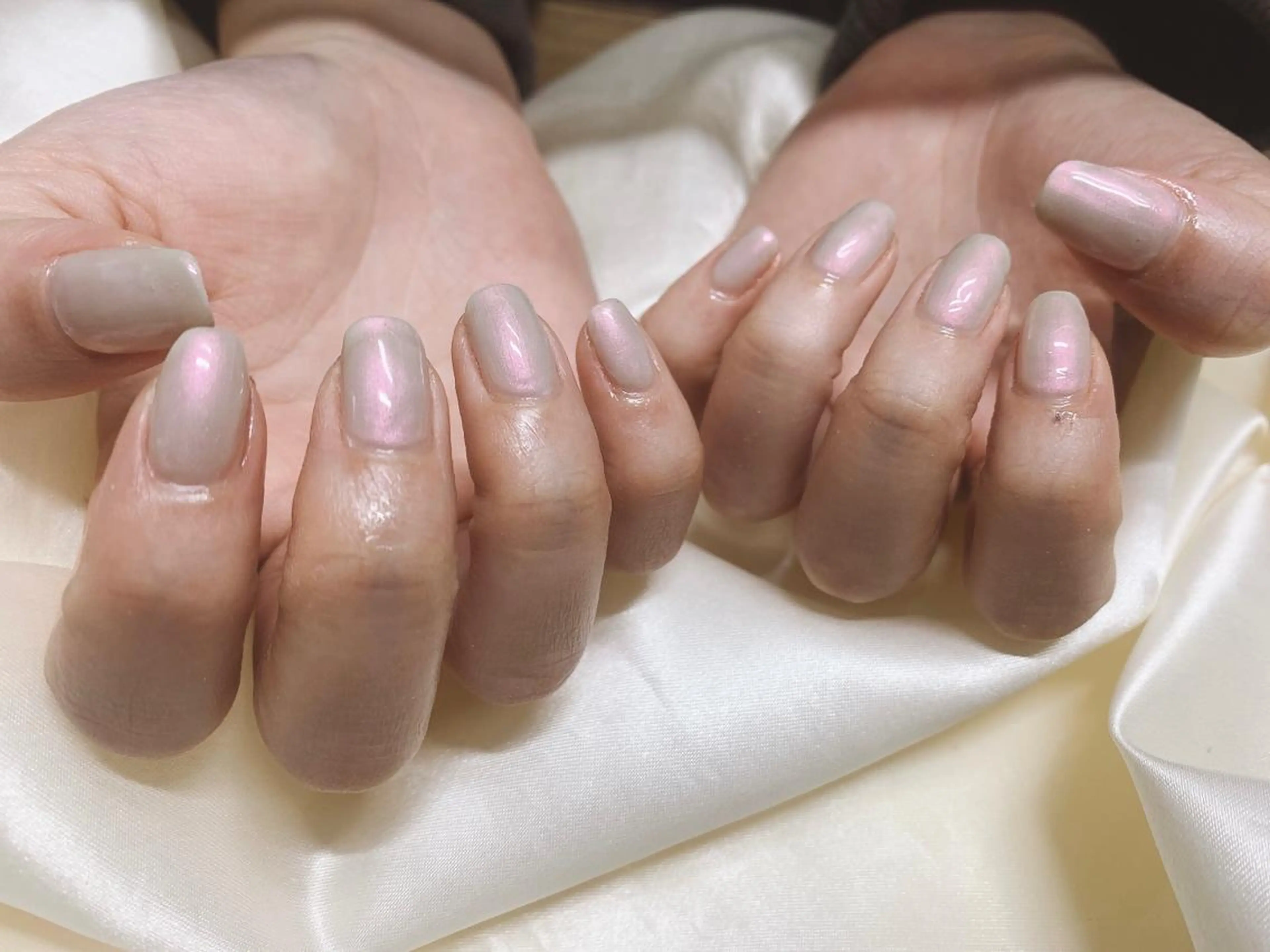 ネイル ワンカラーネイル ハンドネイル Mogu nail 二子玉川のネイルデザイン