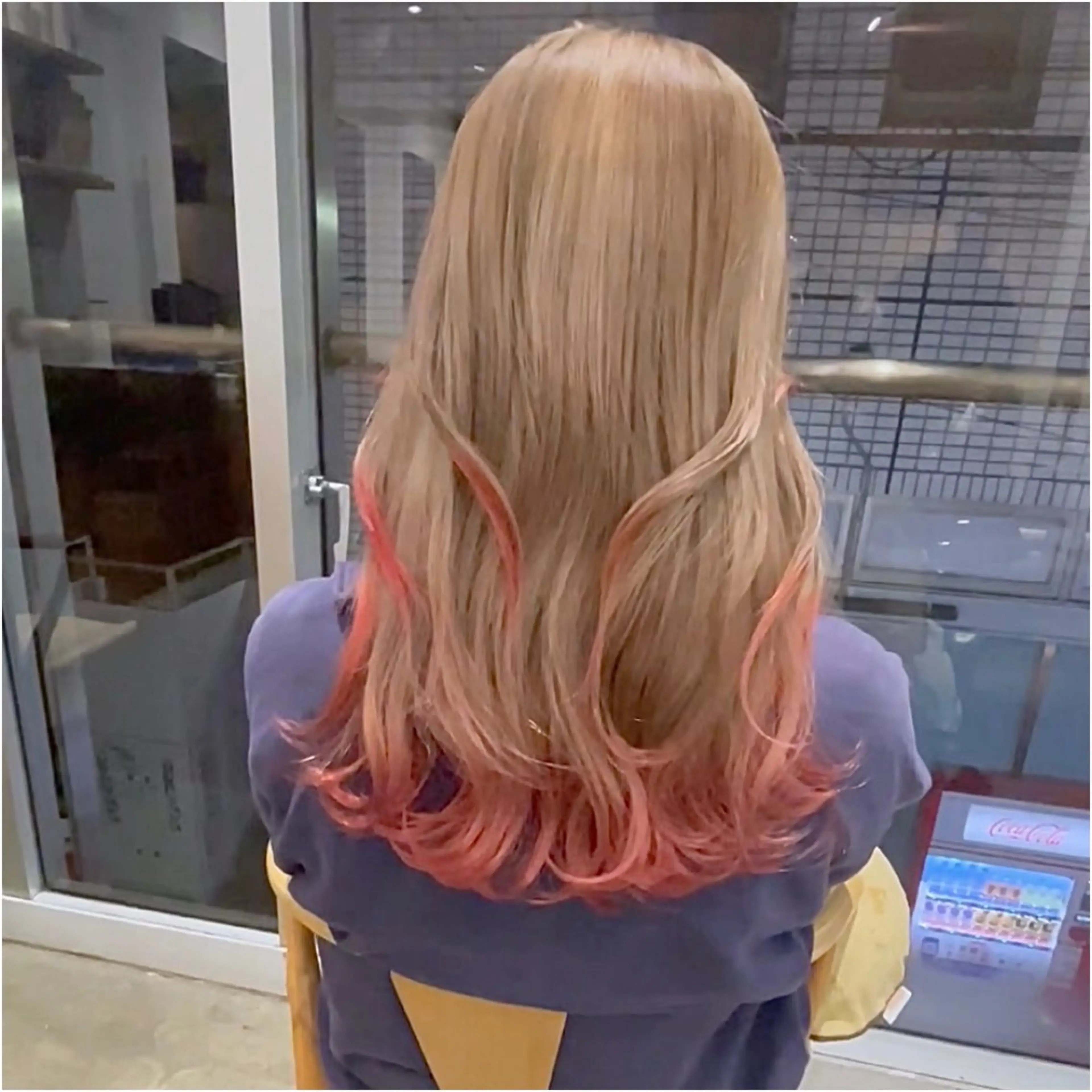 ロング カラー ヘアカラー トリートメント 圧倒的なケアブリーチ /髪質改善🩵松田のヘアスタイル