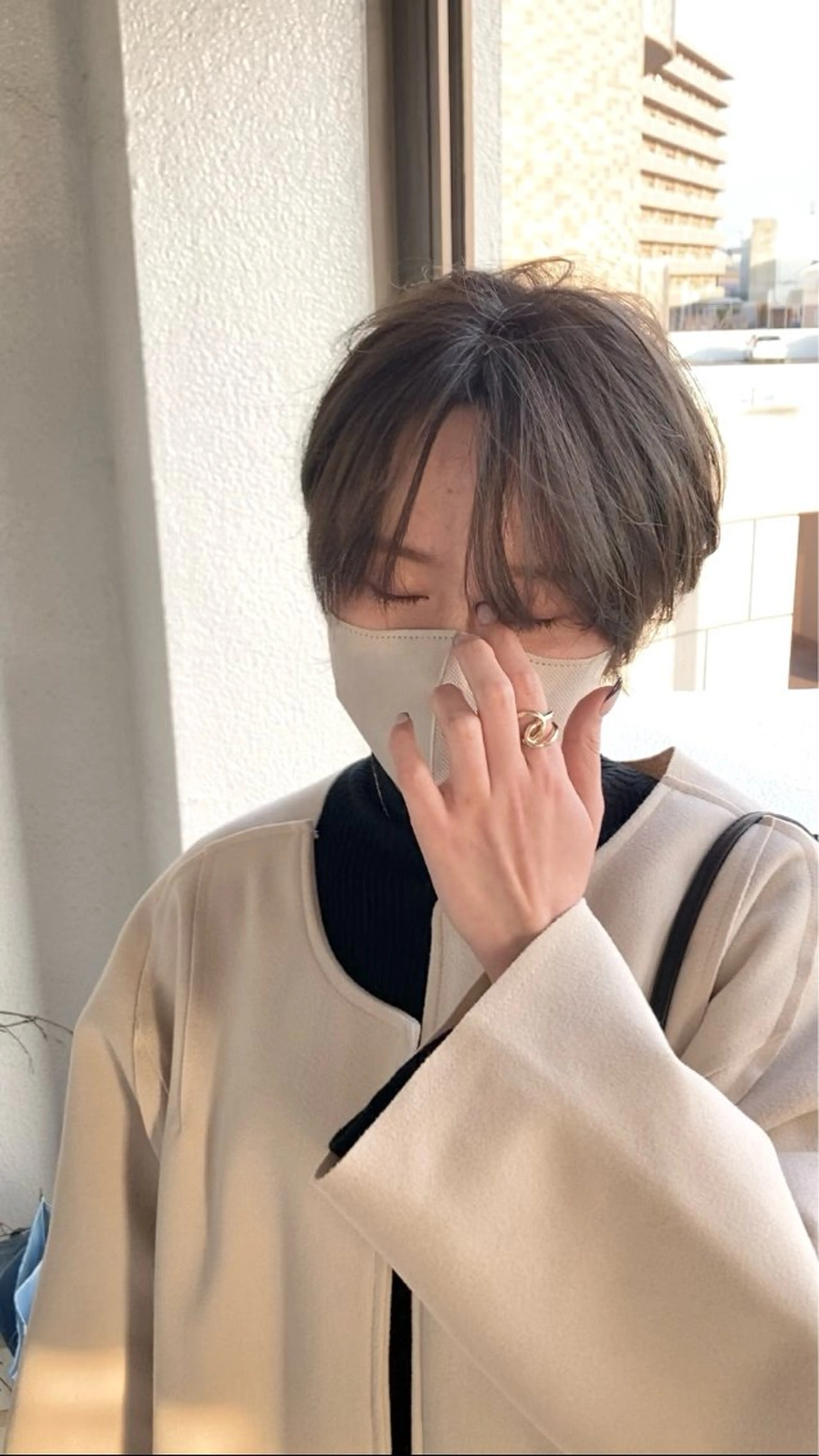 ショート ショートヘア カット ヘアカラー パーマ 縮毛矯正 大谷 哲基のヘアスタイル