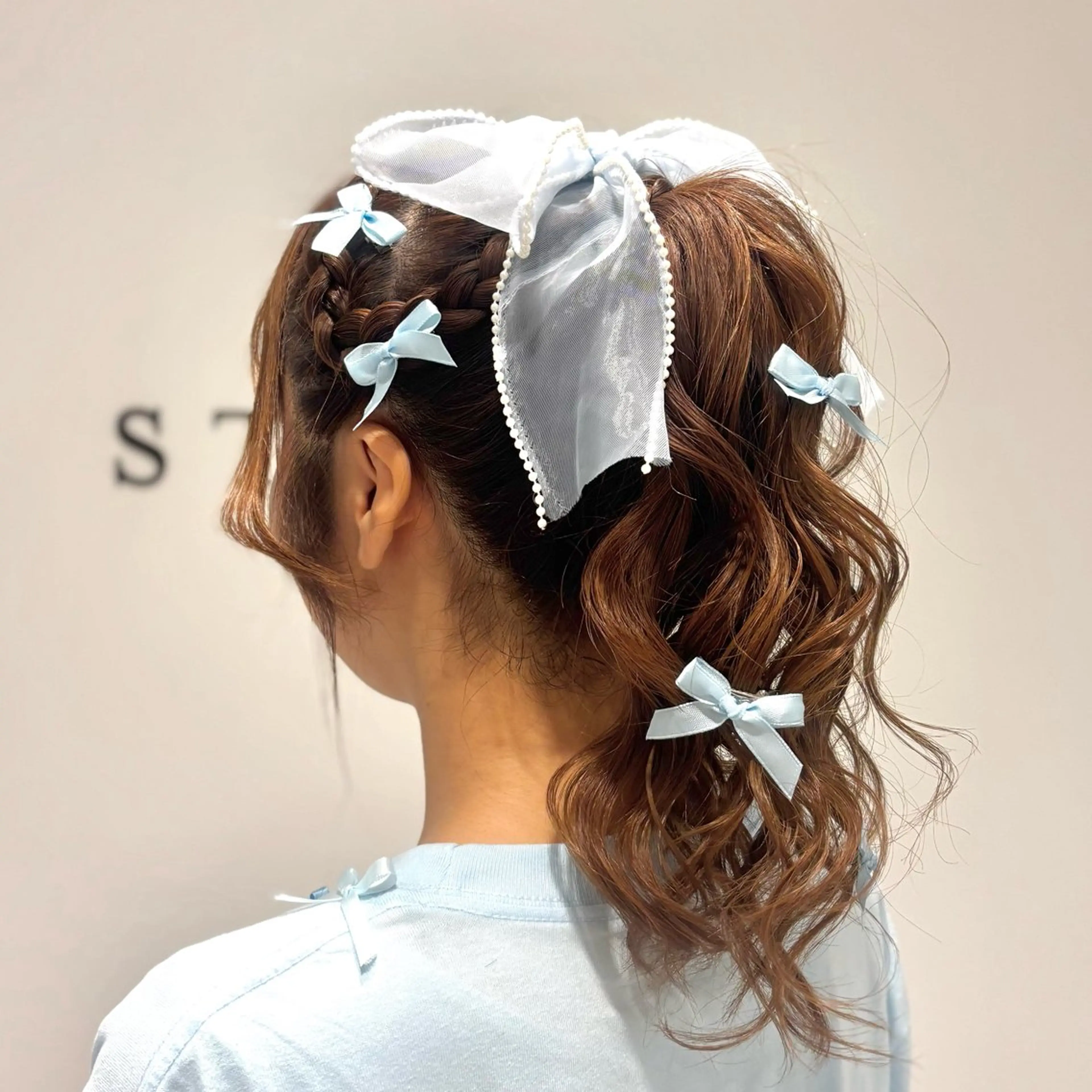 ヘアアレンジ 成人式 結婚式・ブライダル ヘアセット 艶カラー/アレンジ 💟すなおのヘアスタイル