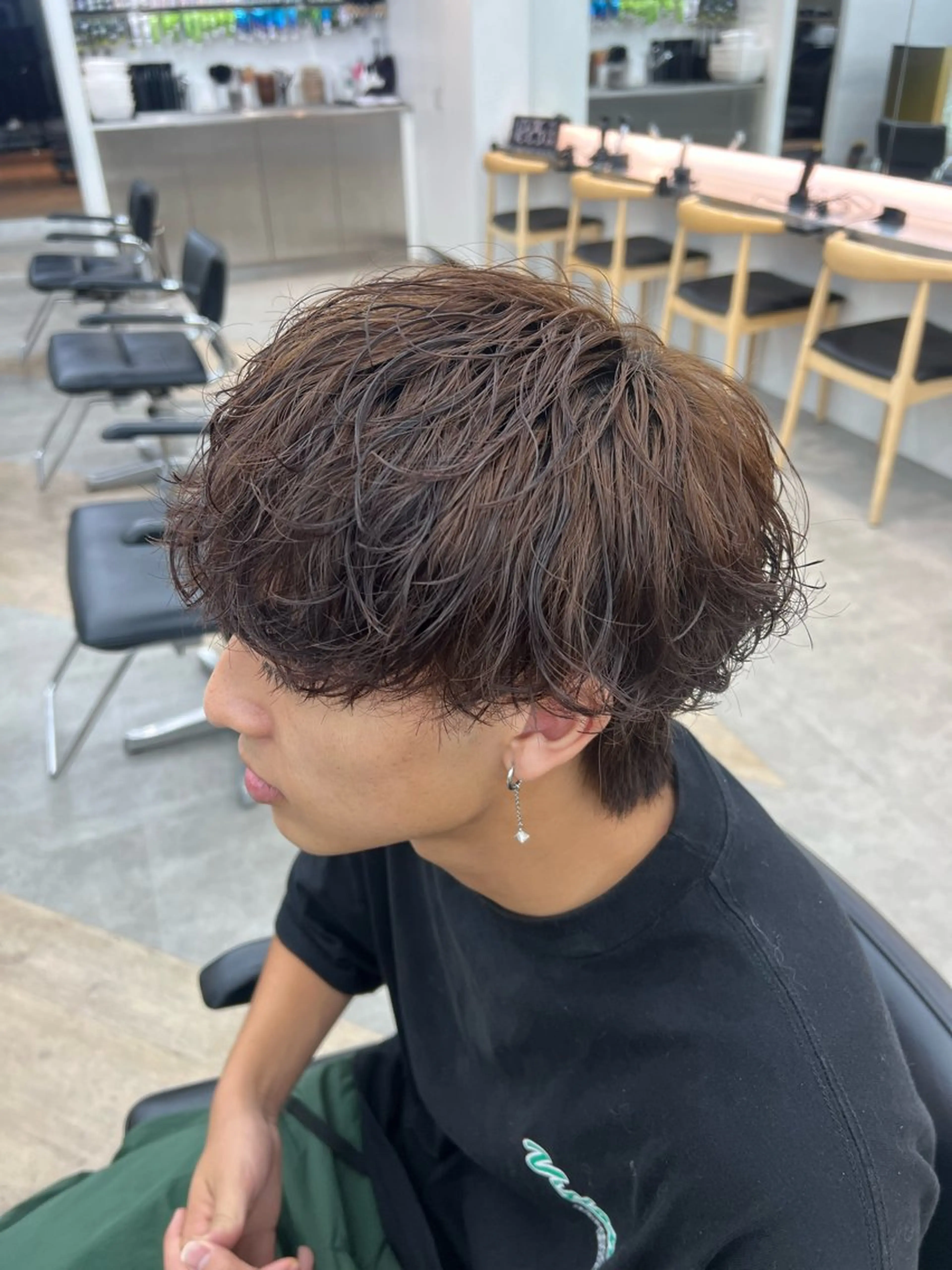 パーマ カット パーマ 🌀ソヘル/シャドウ ✨/メンズパーマ/栄のヘアスタイル