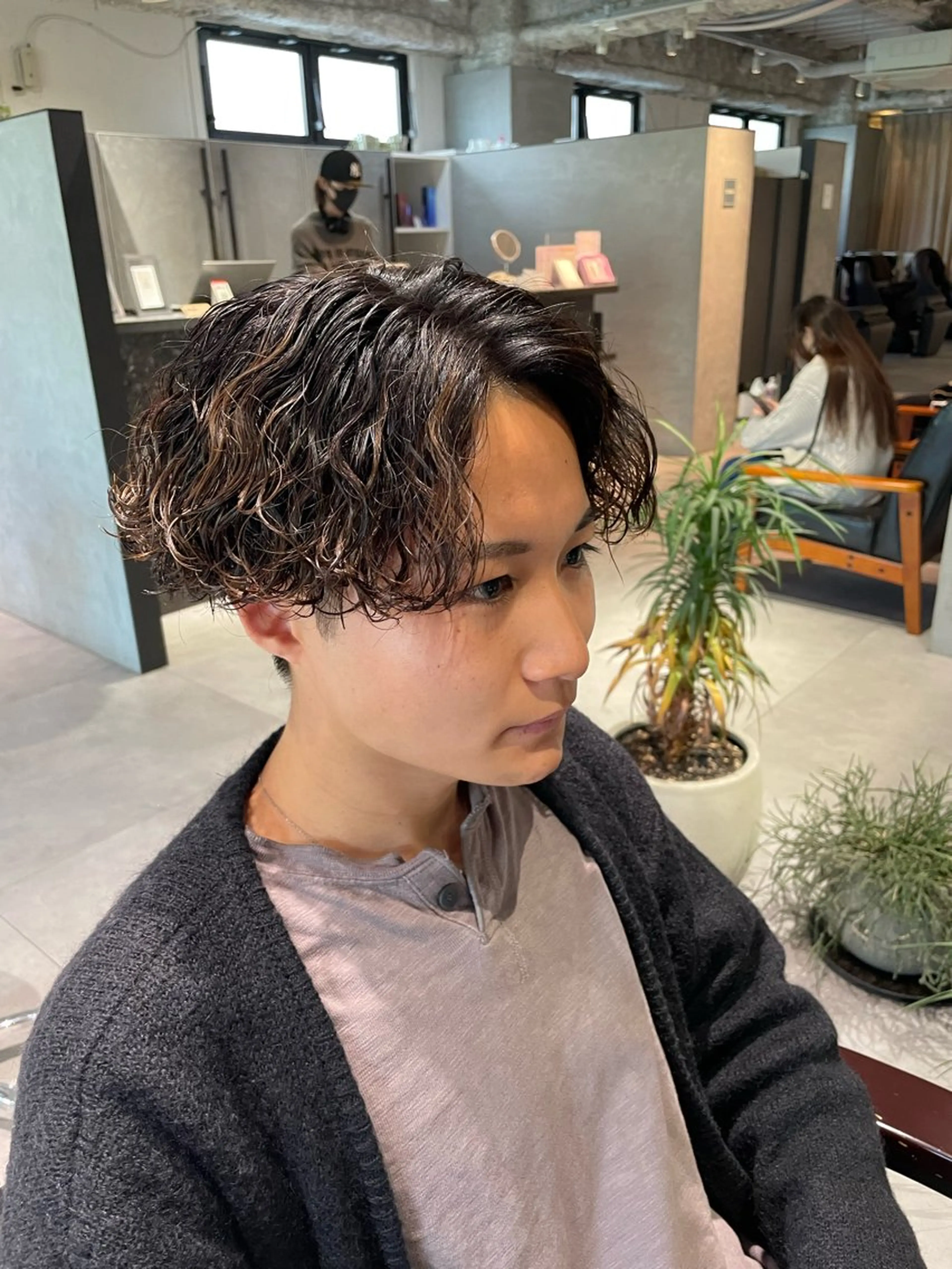 ショート パーマ メンズ 🔱メンズパーマ特化 🔱山下和輝のヘアスタイル