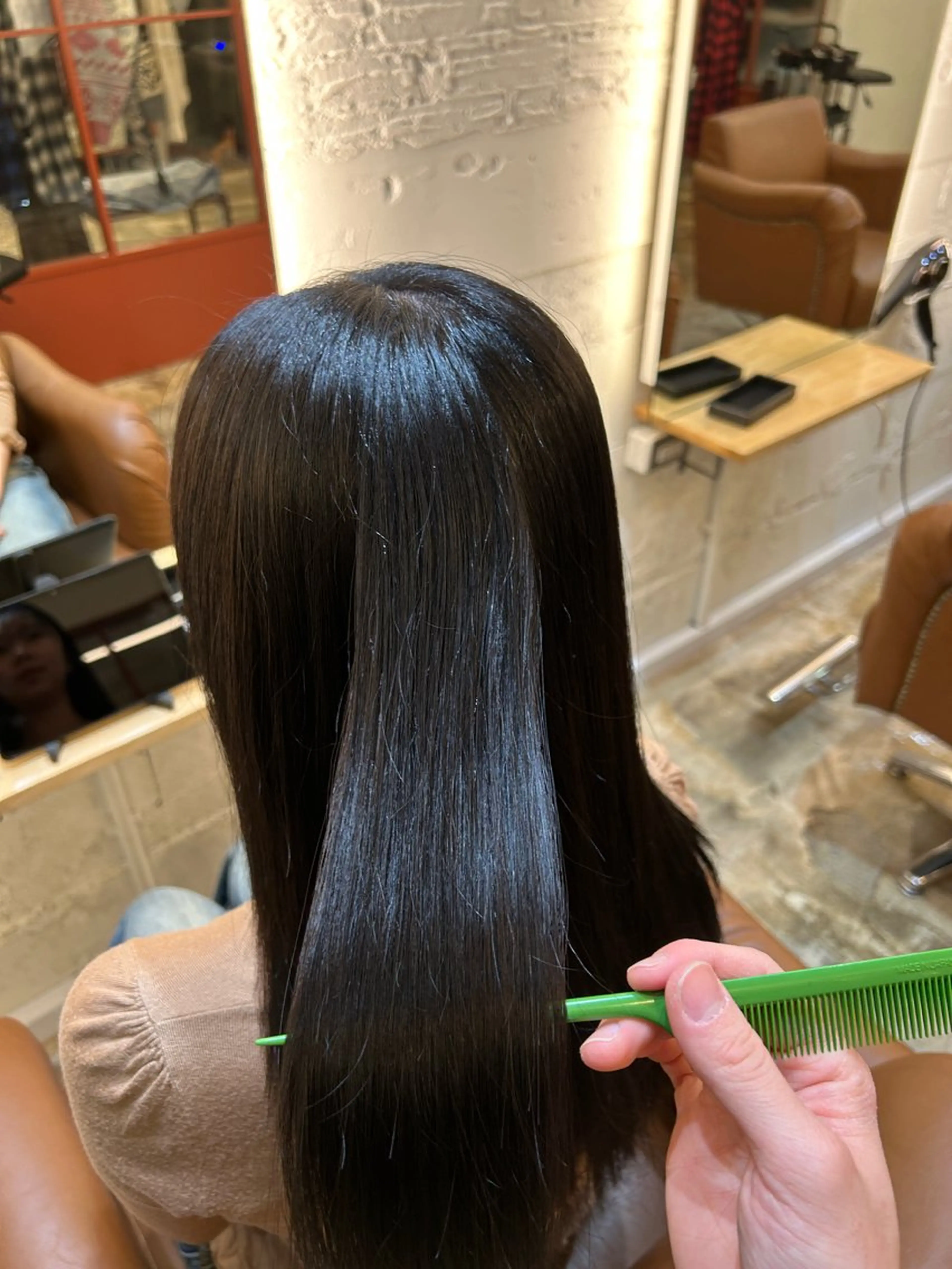 ロング カラー AMBERGLEAM Hair&Cloth Yoga所属・Ryo☘縮毛矯正/ メンズ/ブリーチ/のヘアスタイル