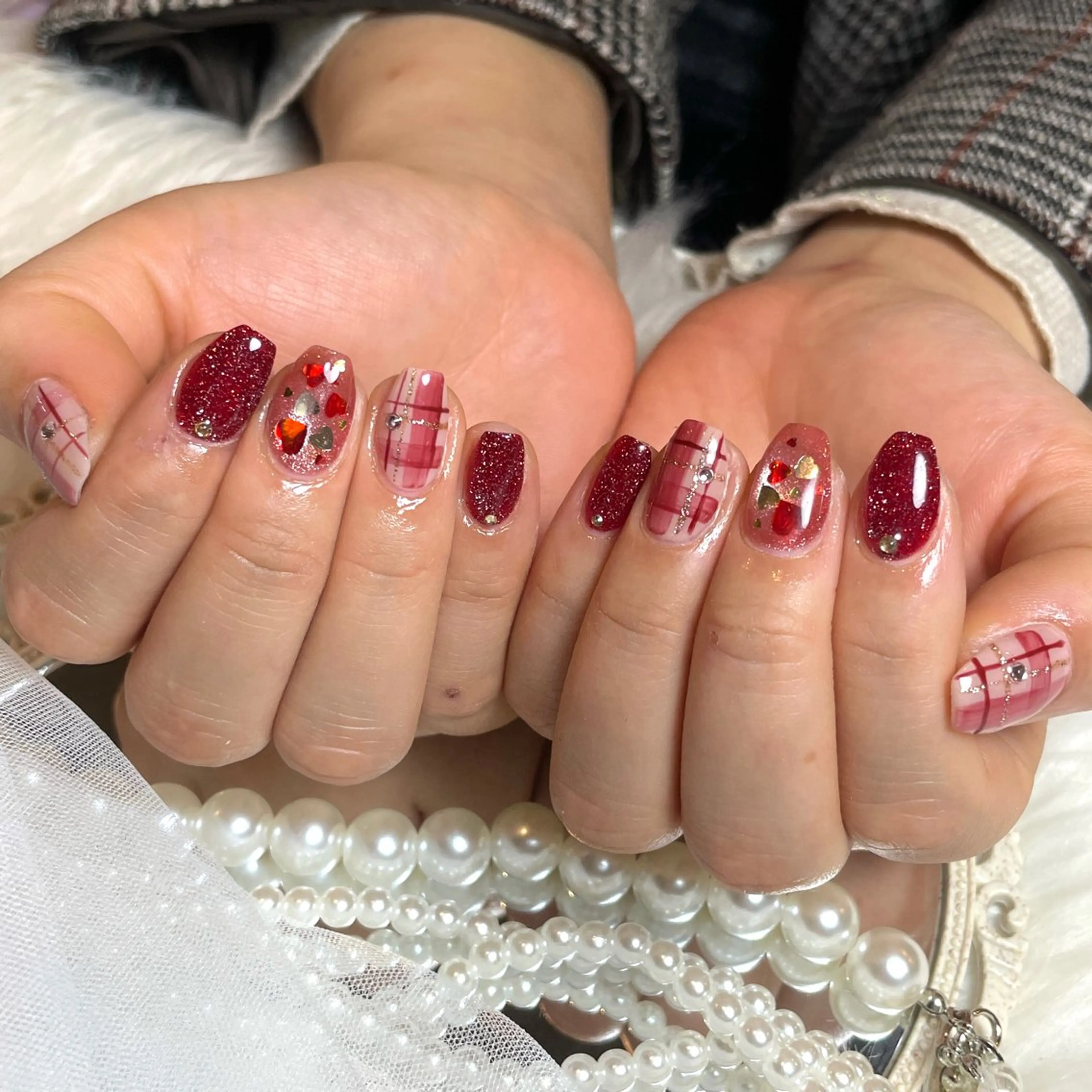 ネイル ハンドネイル nailsalon Moa【モア】所属・yurika 🌷.*･ﾟのネイルデザイン