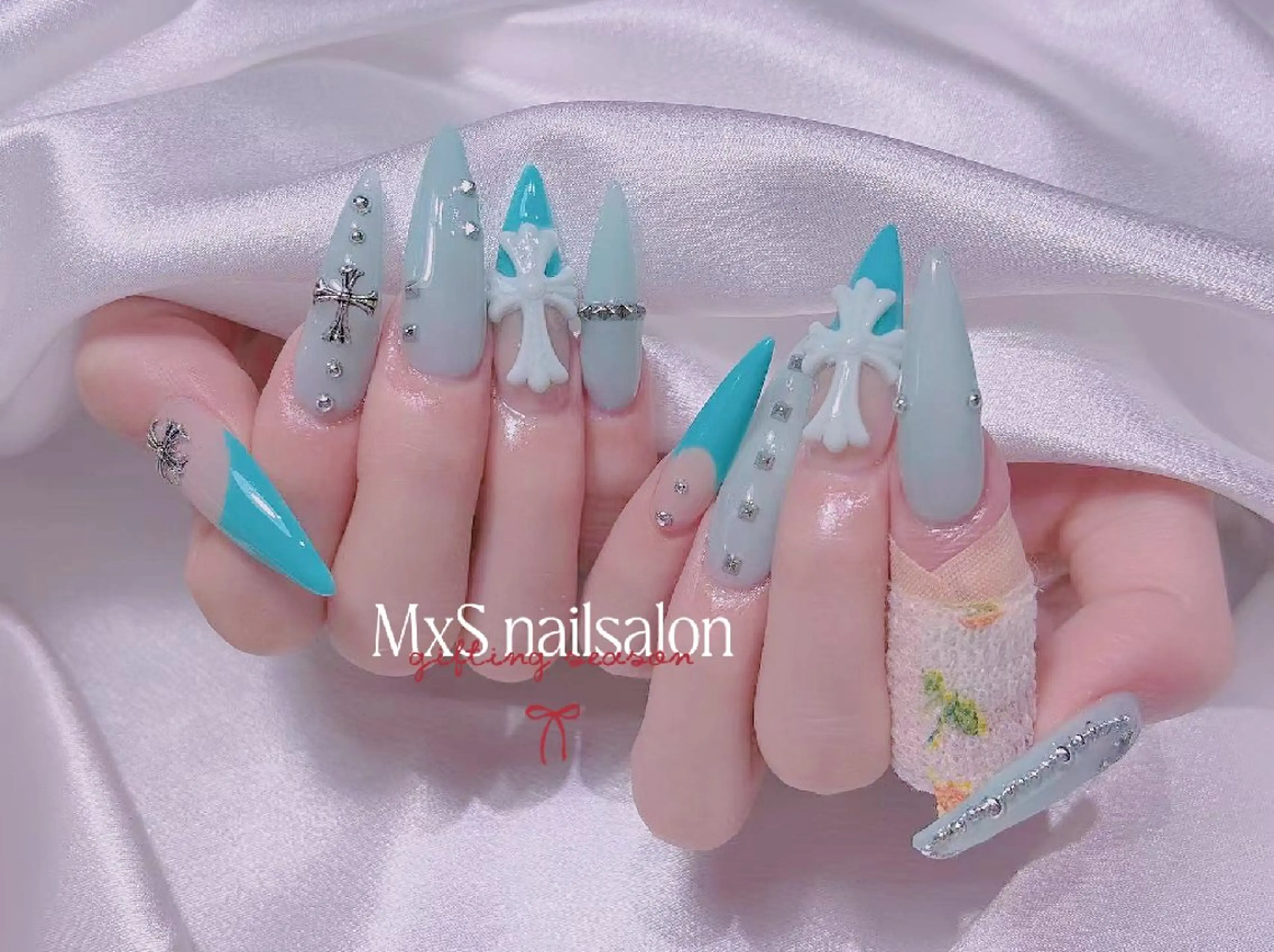ネイル ハンドネイル MxS Nail 【長さだし/フィルイン/マグネット/ワンホンネイル/韓国ネイル/パラジェル】所属・M×S Nail みなのネイルデザイン