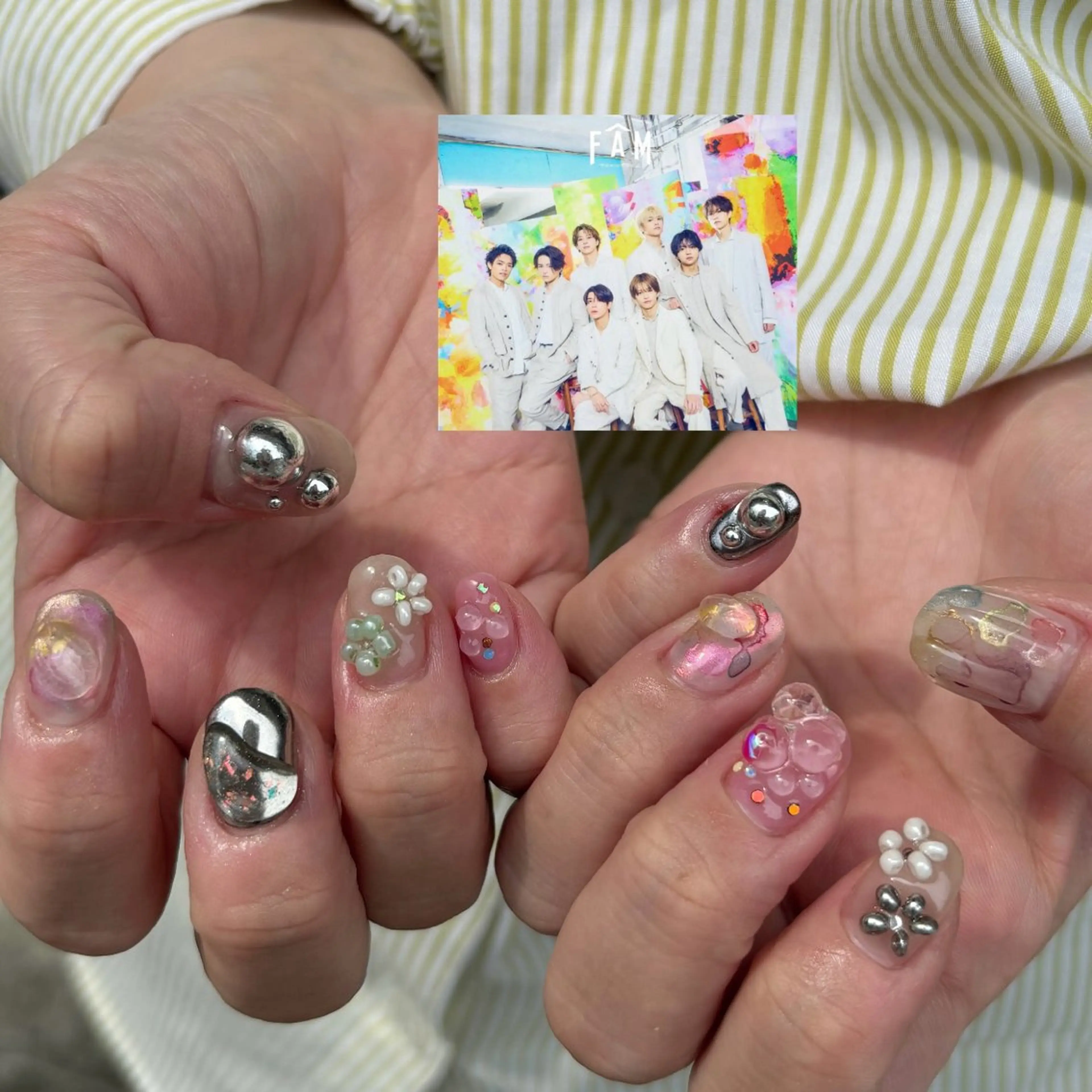 ネイル ハンドネイル hinako /個性派ニュアンスのネイルデザイン