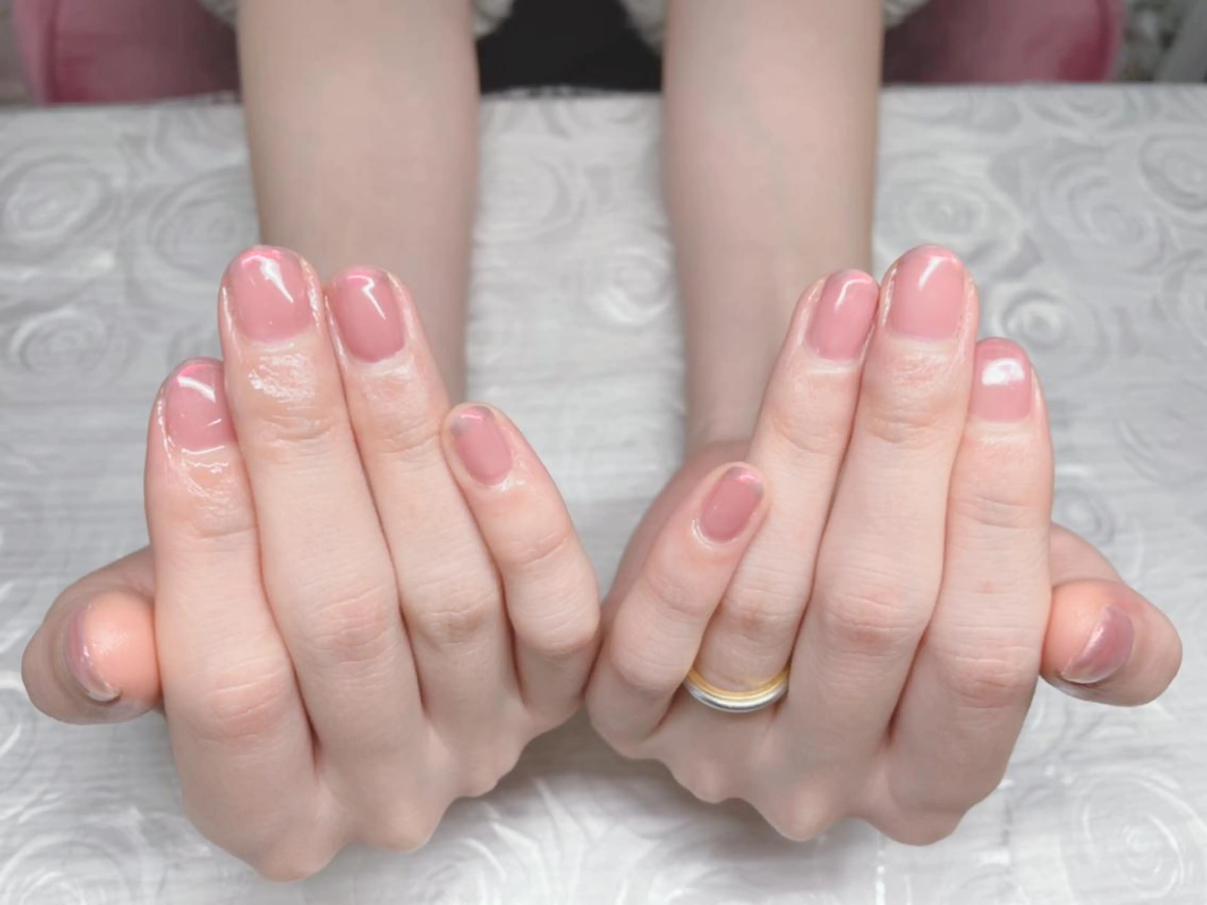 カラー 芦辺 香奈のネイルデザイン