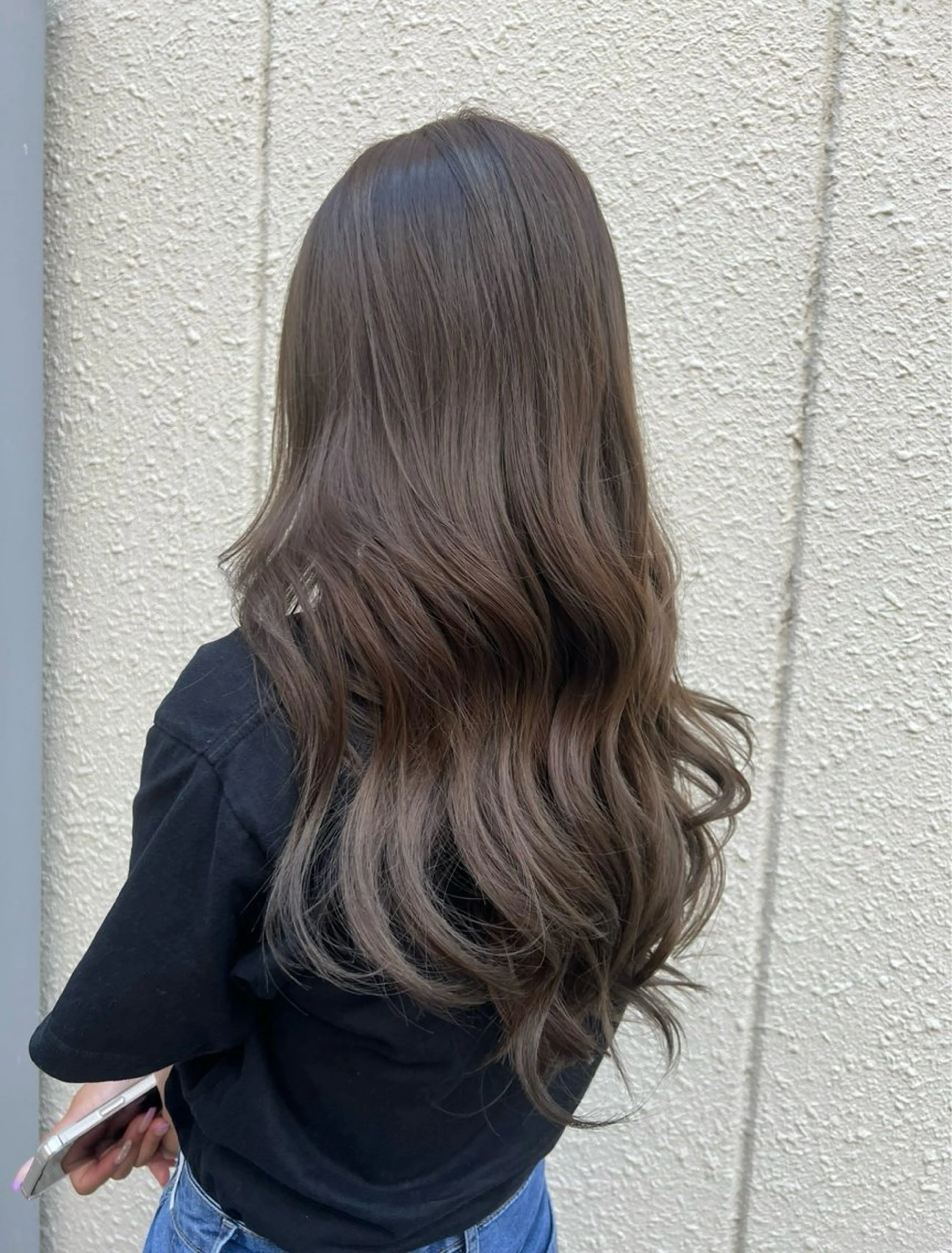 ロング 中村 美保のヘアスタイル