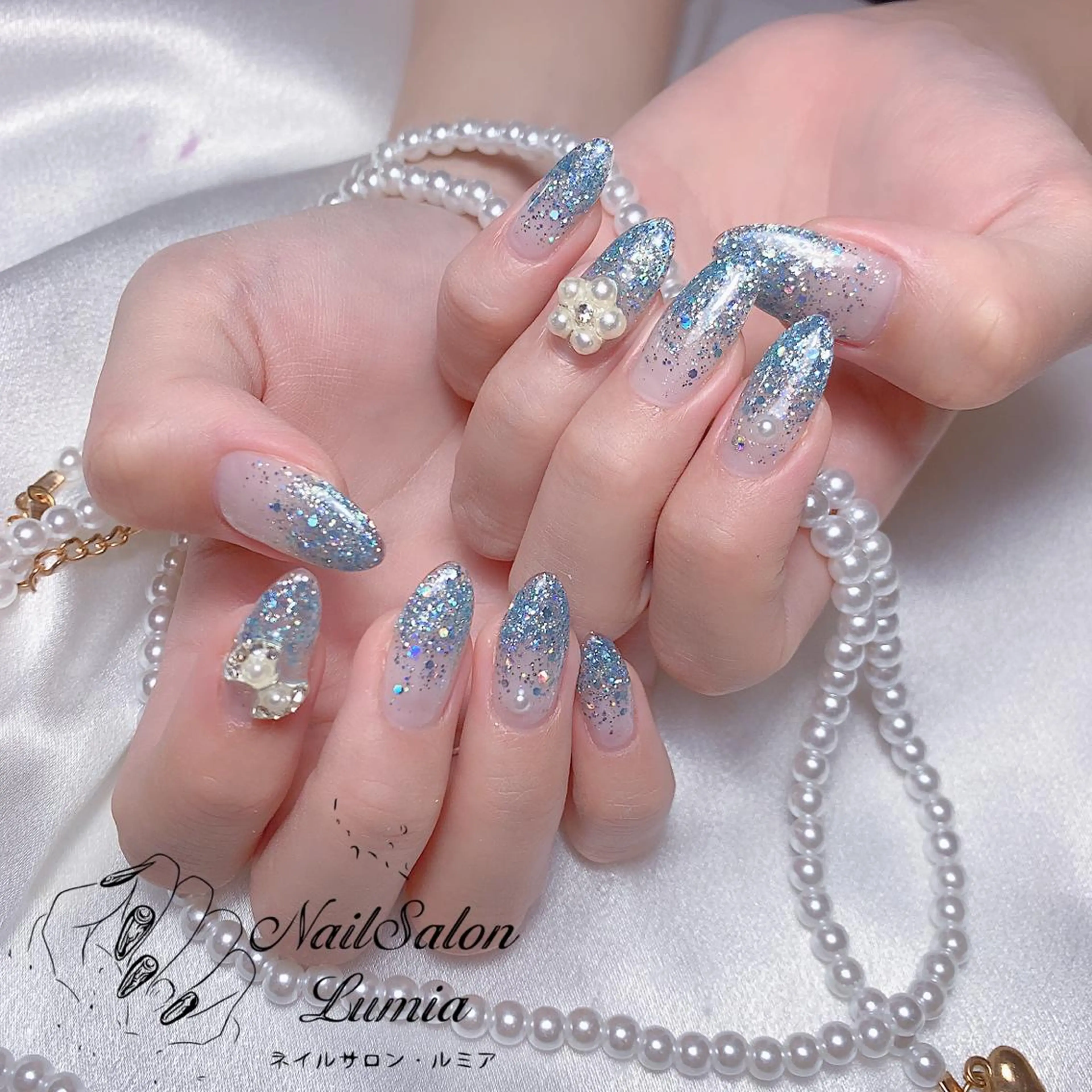 ネイル ハンドネイル ネイルサロン ルミア Lumia 店長のネイルデザイン