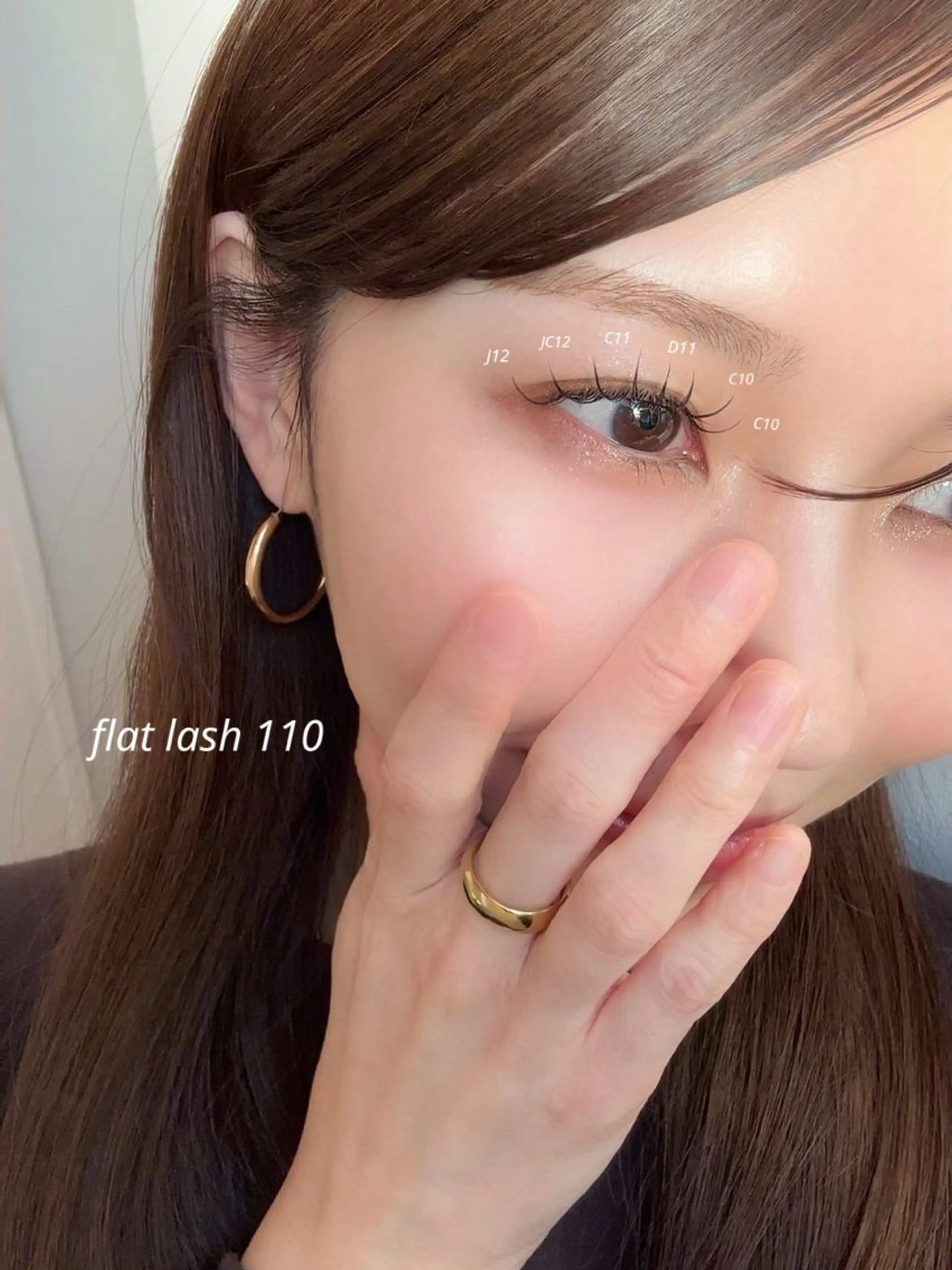 《✨ minimo限定価格✨》フラットラッシュ80本​〜​¥4900🍰の写真