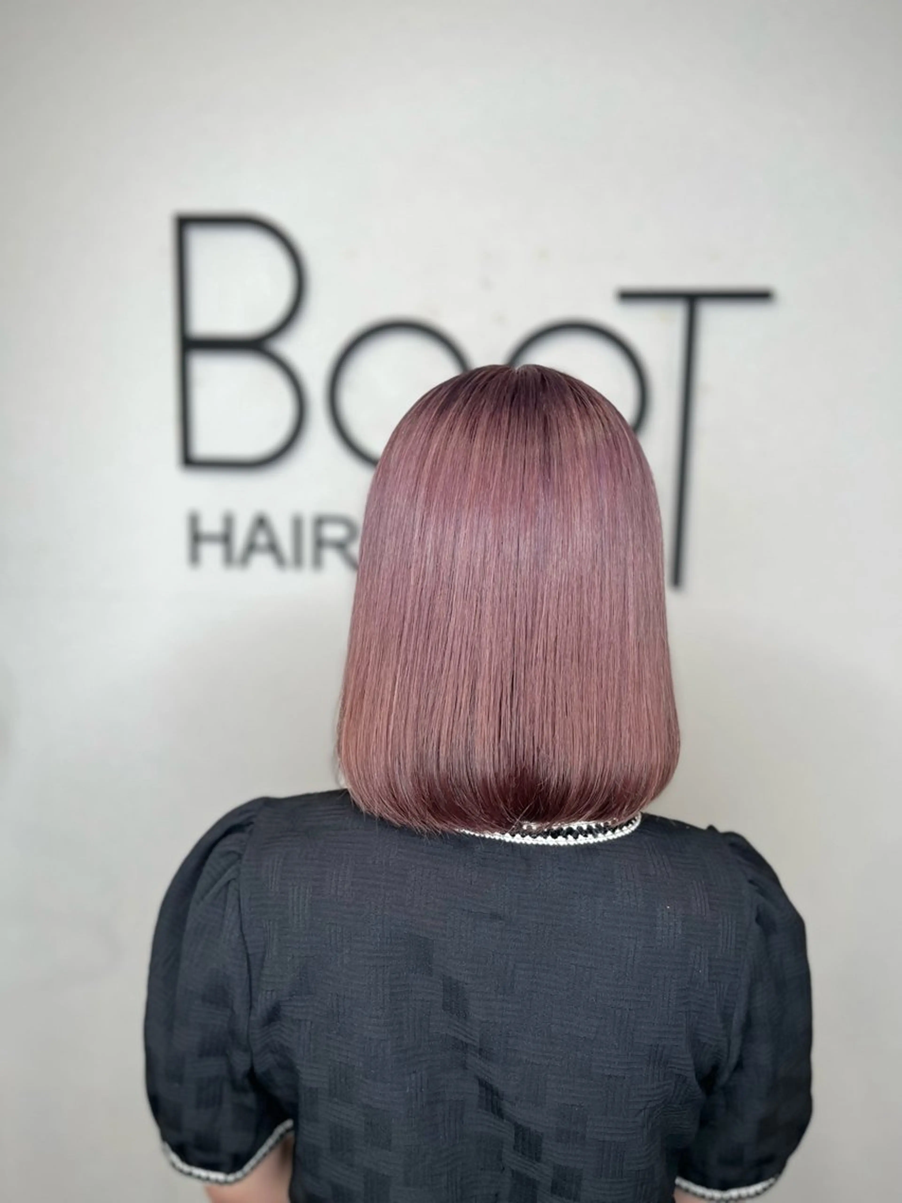 ショート カラー ヘアカラー トリートメント DEST ゆりかのヘアスタイル