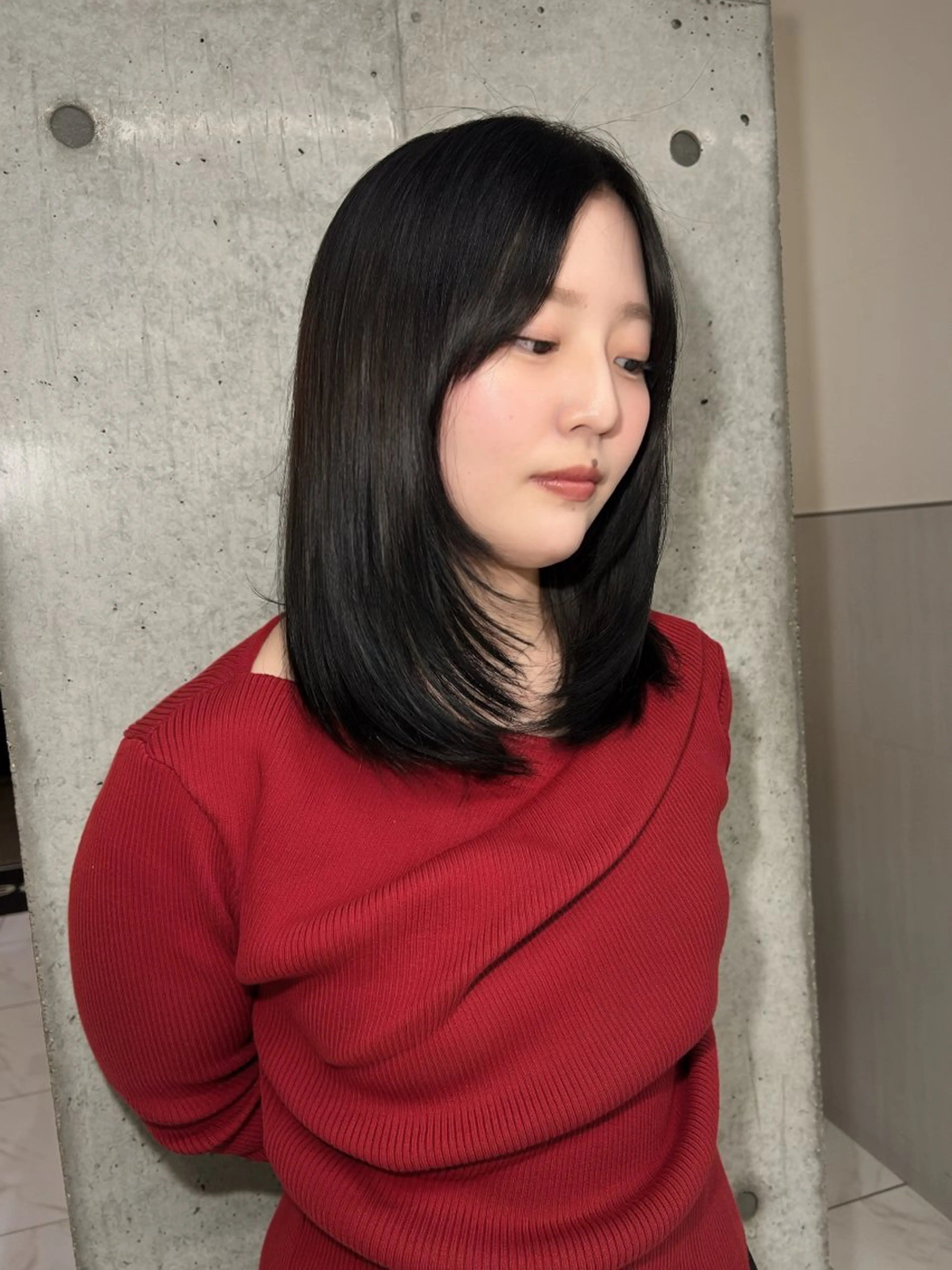 カラー ブリーチ ヘアカラー ️💜akari💜 ハイトーン/レイヤーのヘアスタイル