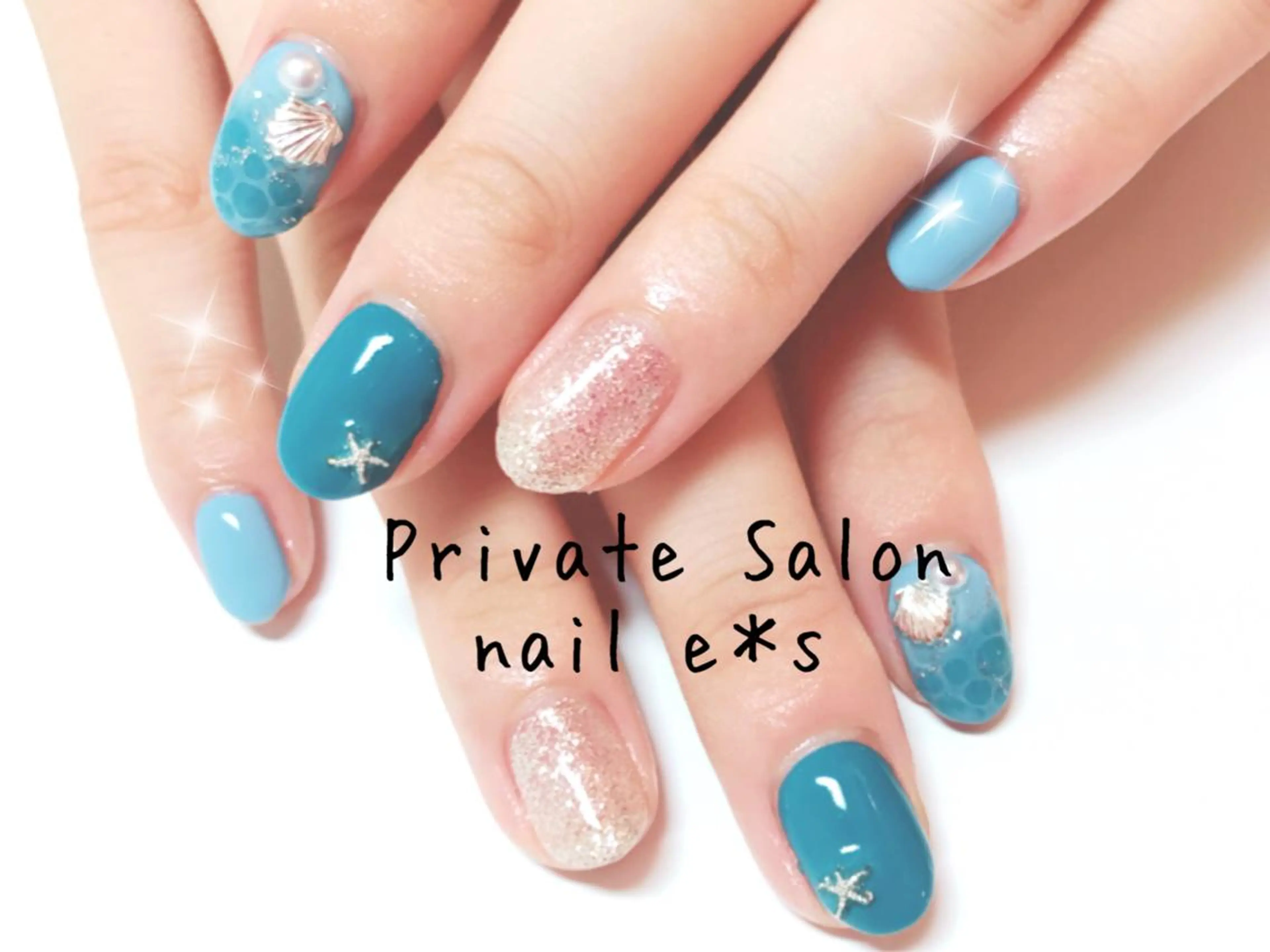 ネイル ハンドネイル サロン ド イロハ所属・サロンドイロハ e.satoのネイルデザイン