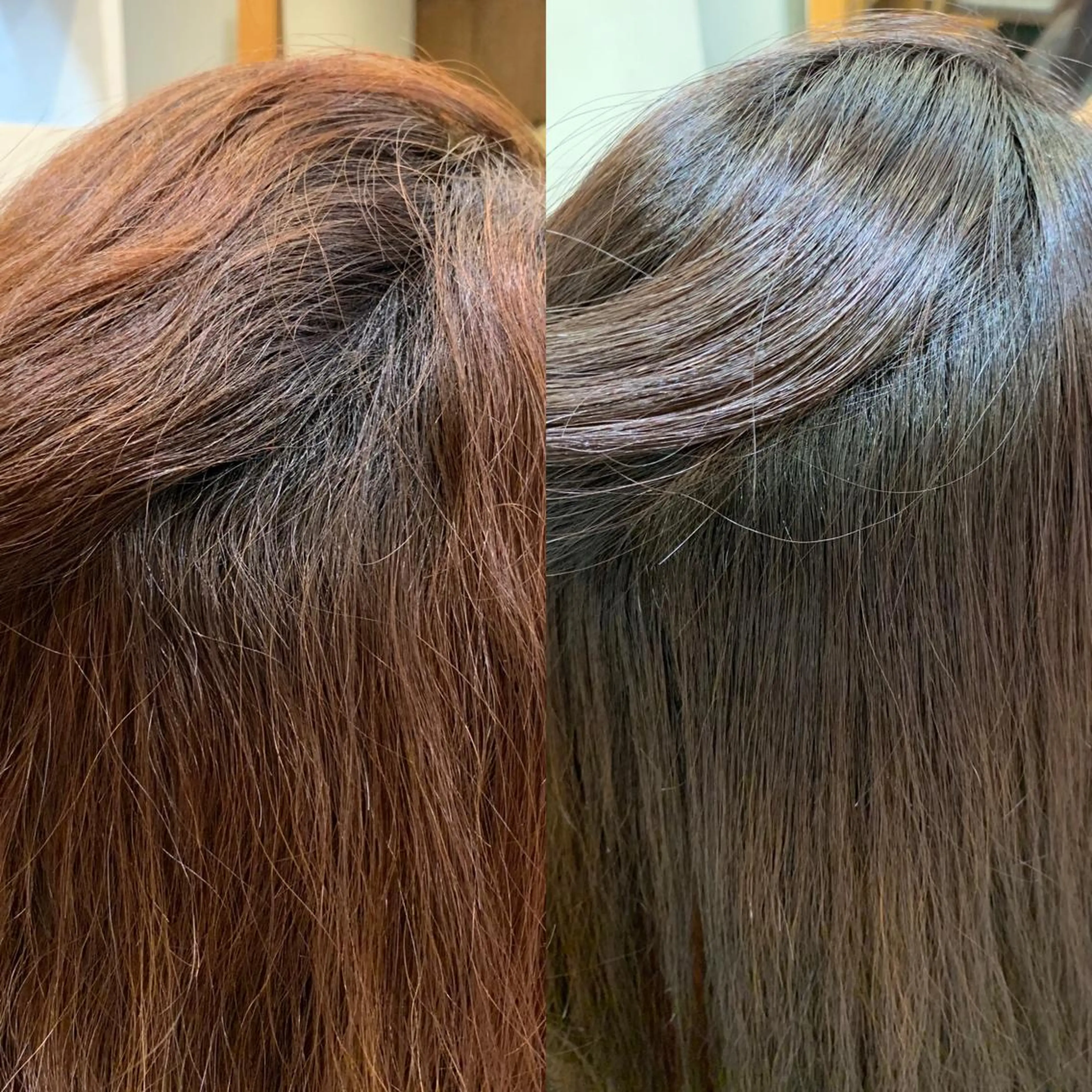 ミディアム パーマ 縮毛矯正 トリートメント 大人レイヤー×艶髪 ✨春暁【はるき】のヘアスタイル