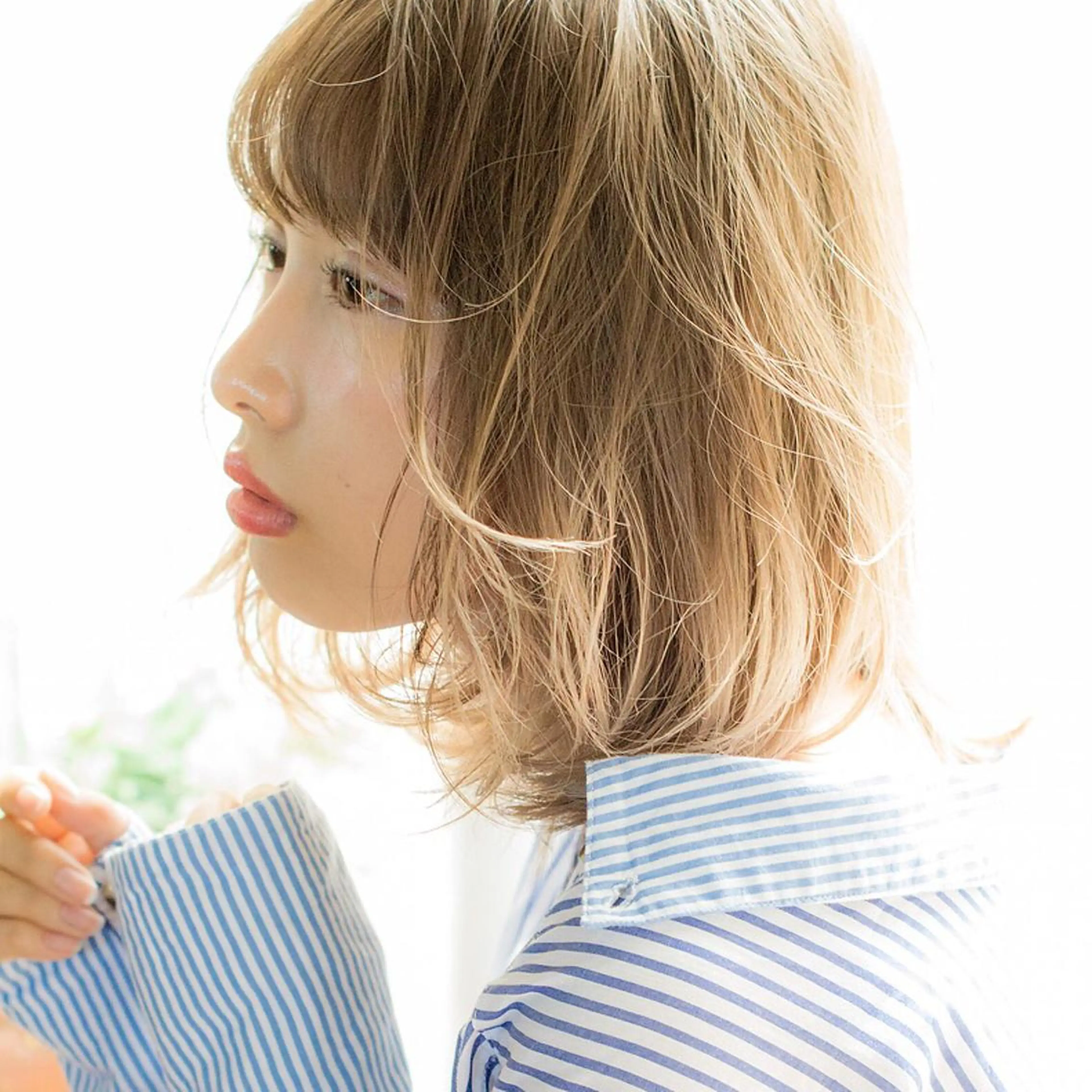 ミディアム カラー ベージュカラー イルミナカラー カット ヘアカラー トリートメント clan五反田所属・髪質改善、縮毛矯正 店長浅野太郎のヘアスタイル