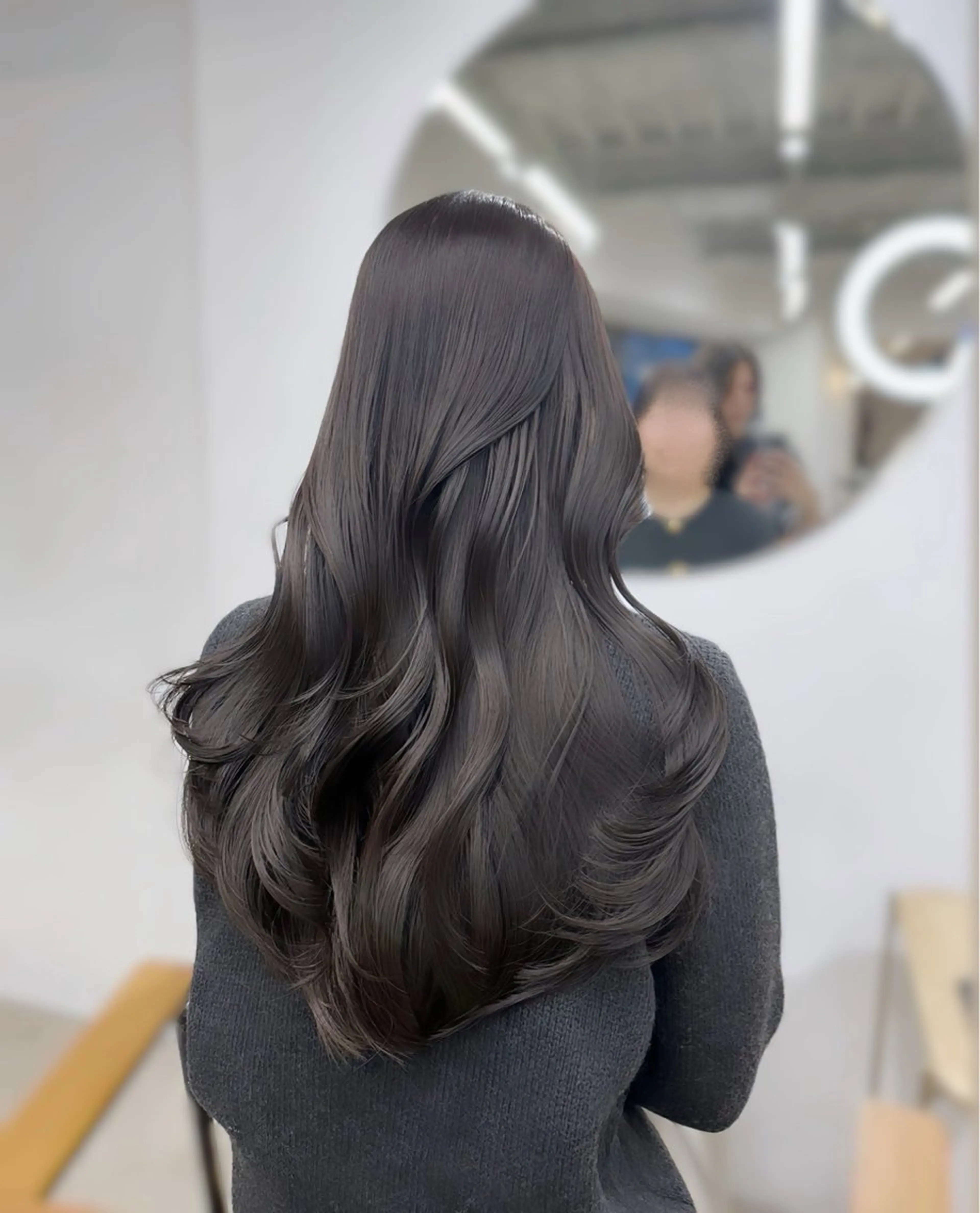 ロング カラー 坂口 誠弥のヘアスタイル