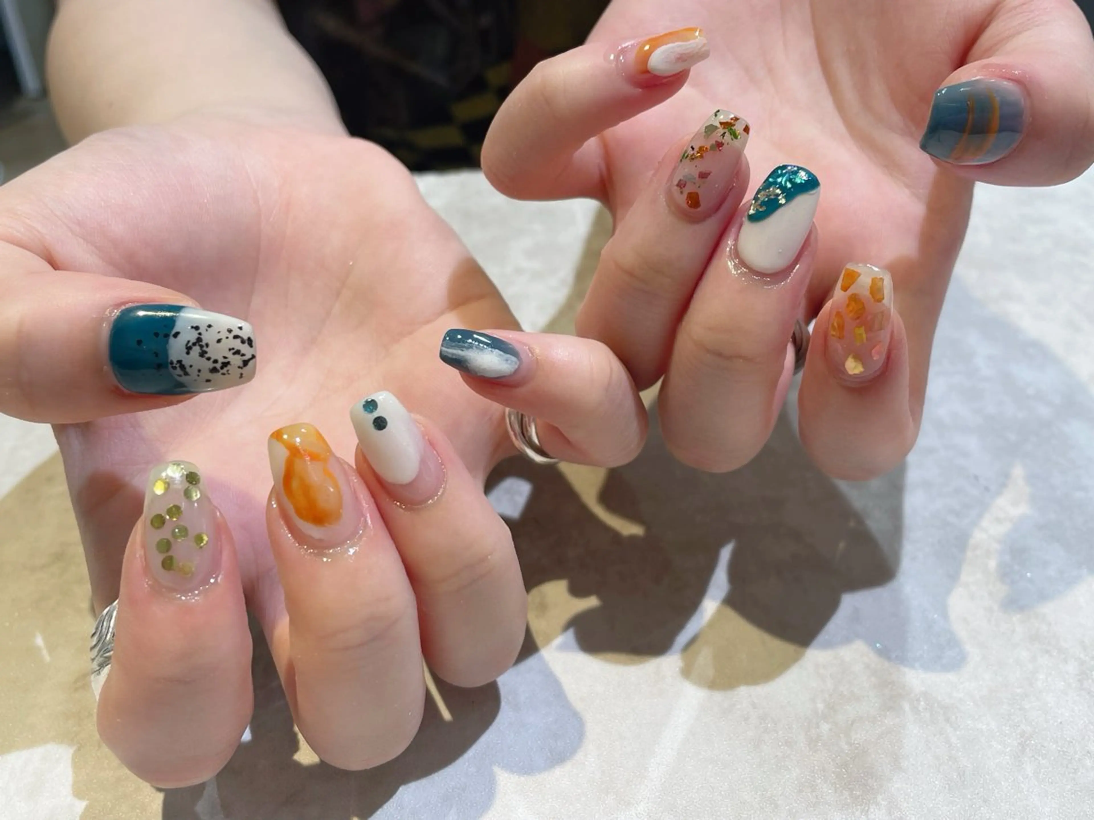 ネイル 舞田 苑香のネイルデザイン