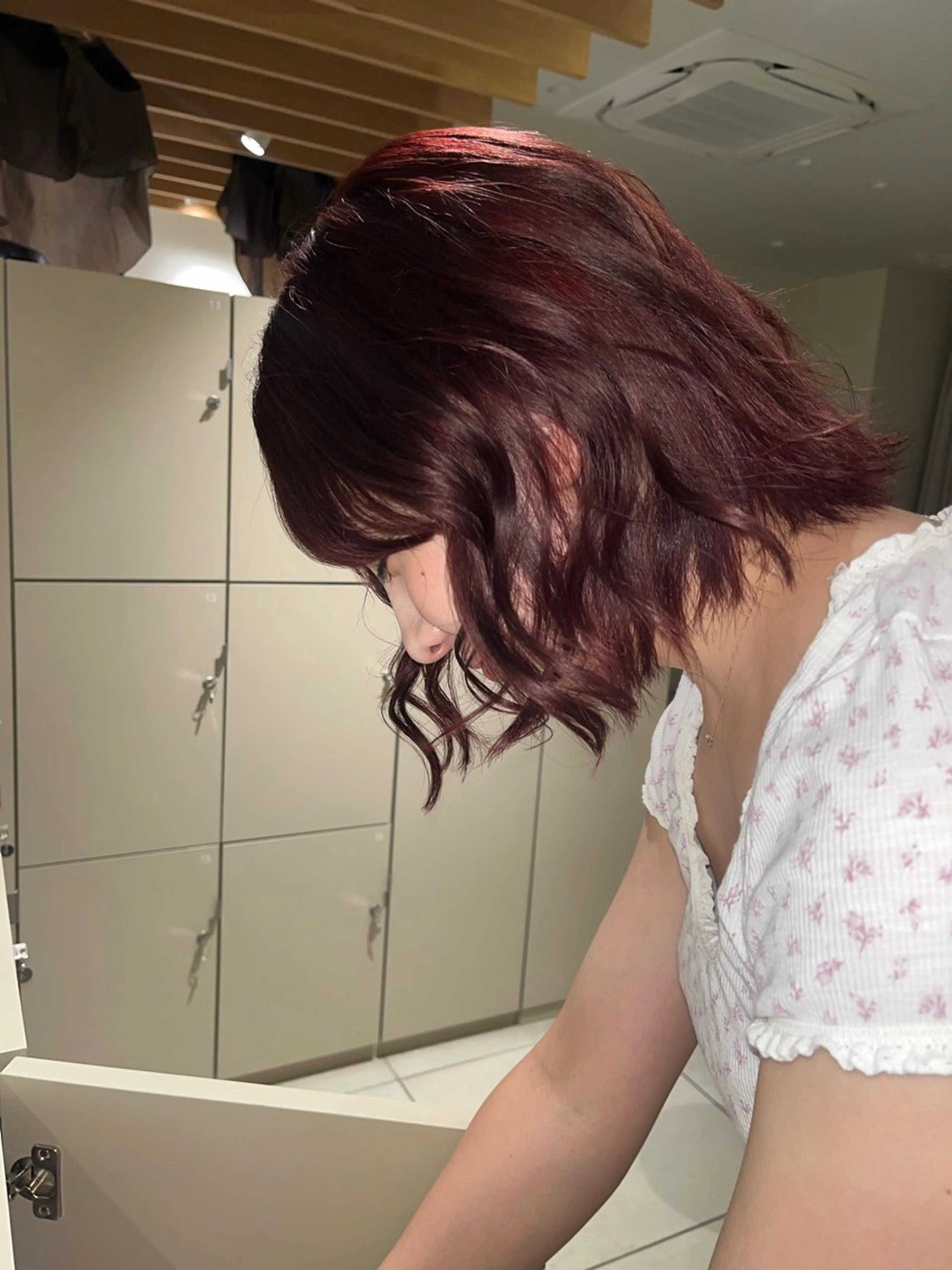 カラー ヘアカラー 横井 優奈のヘアスタイル