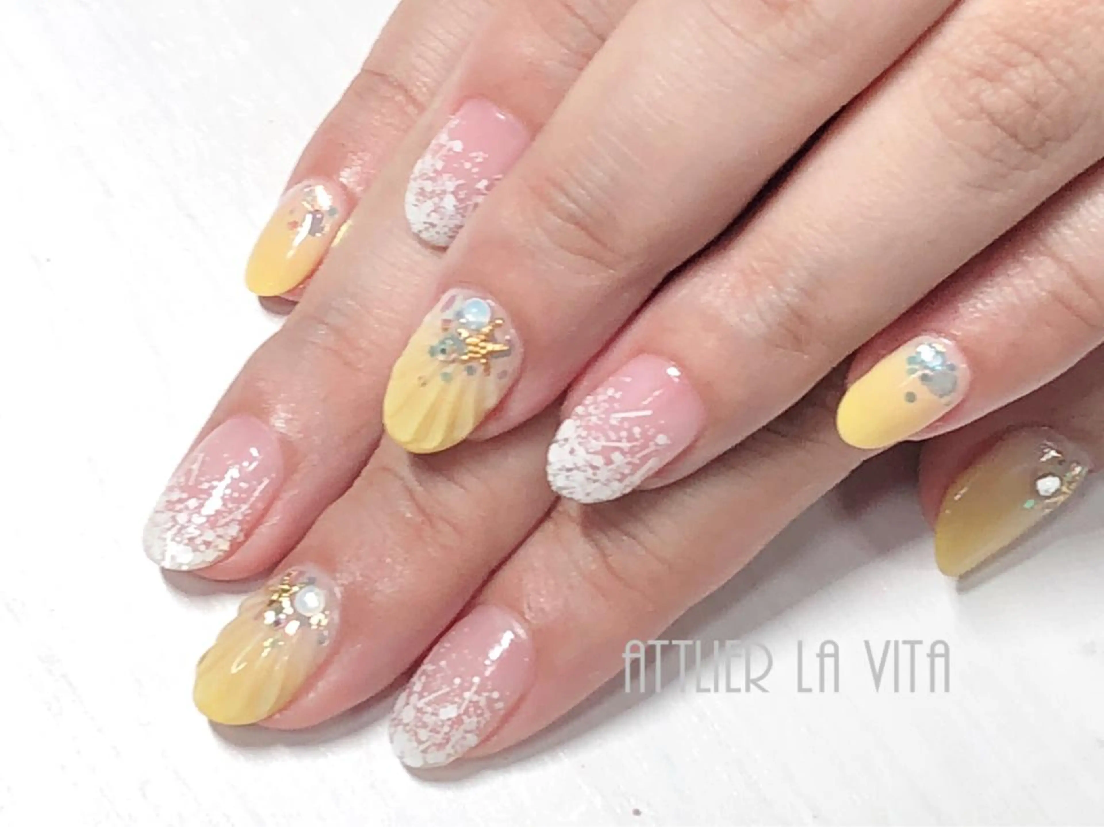 ネイル ハンドネイル atelier la vita所属・lavita. mimuraのネイルデザイン