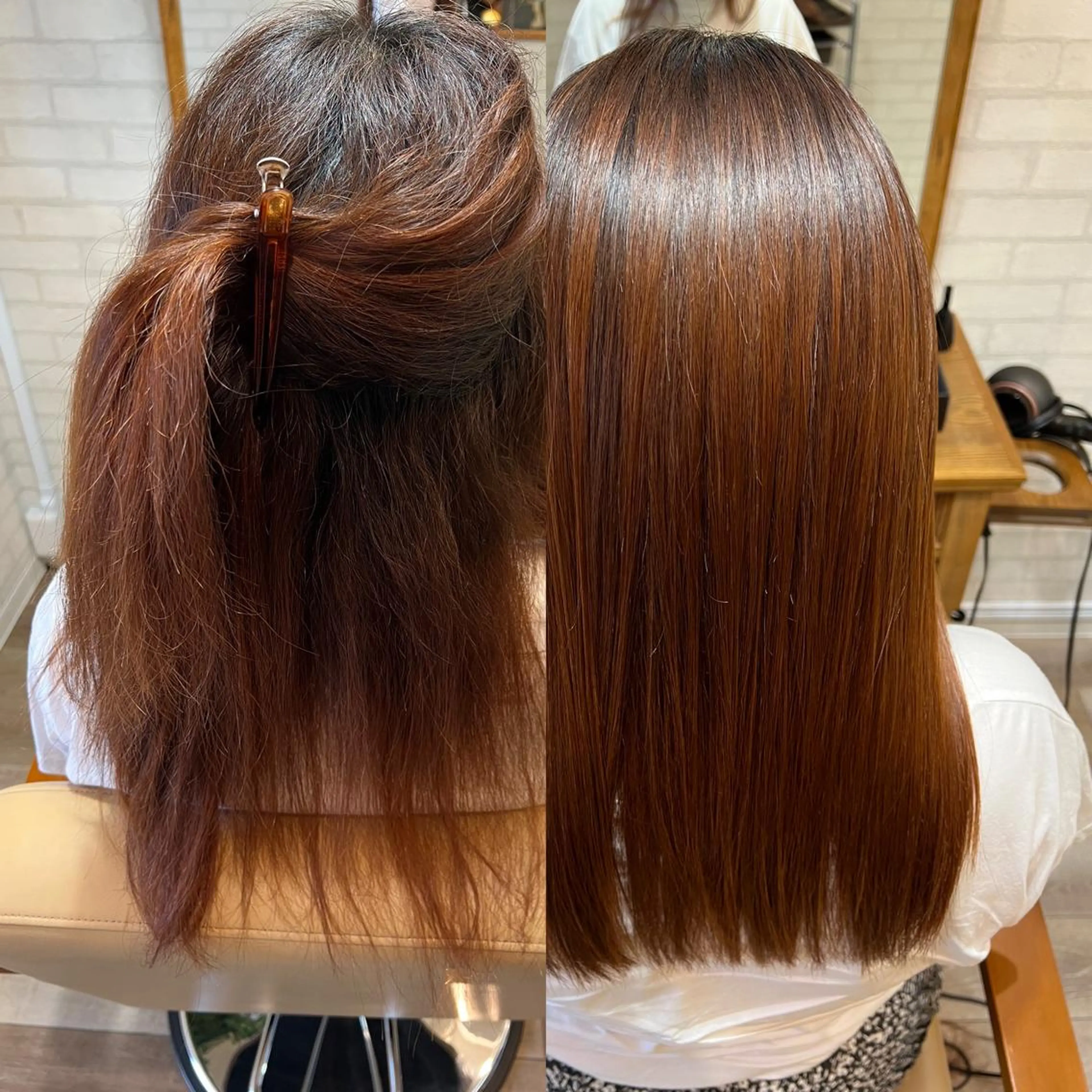 【癖・うねりを伸ばしたい方はコチラ☆】プレミアム縮毛矯正+カットの写真