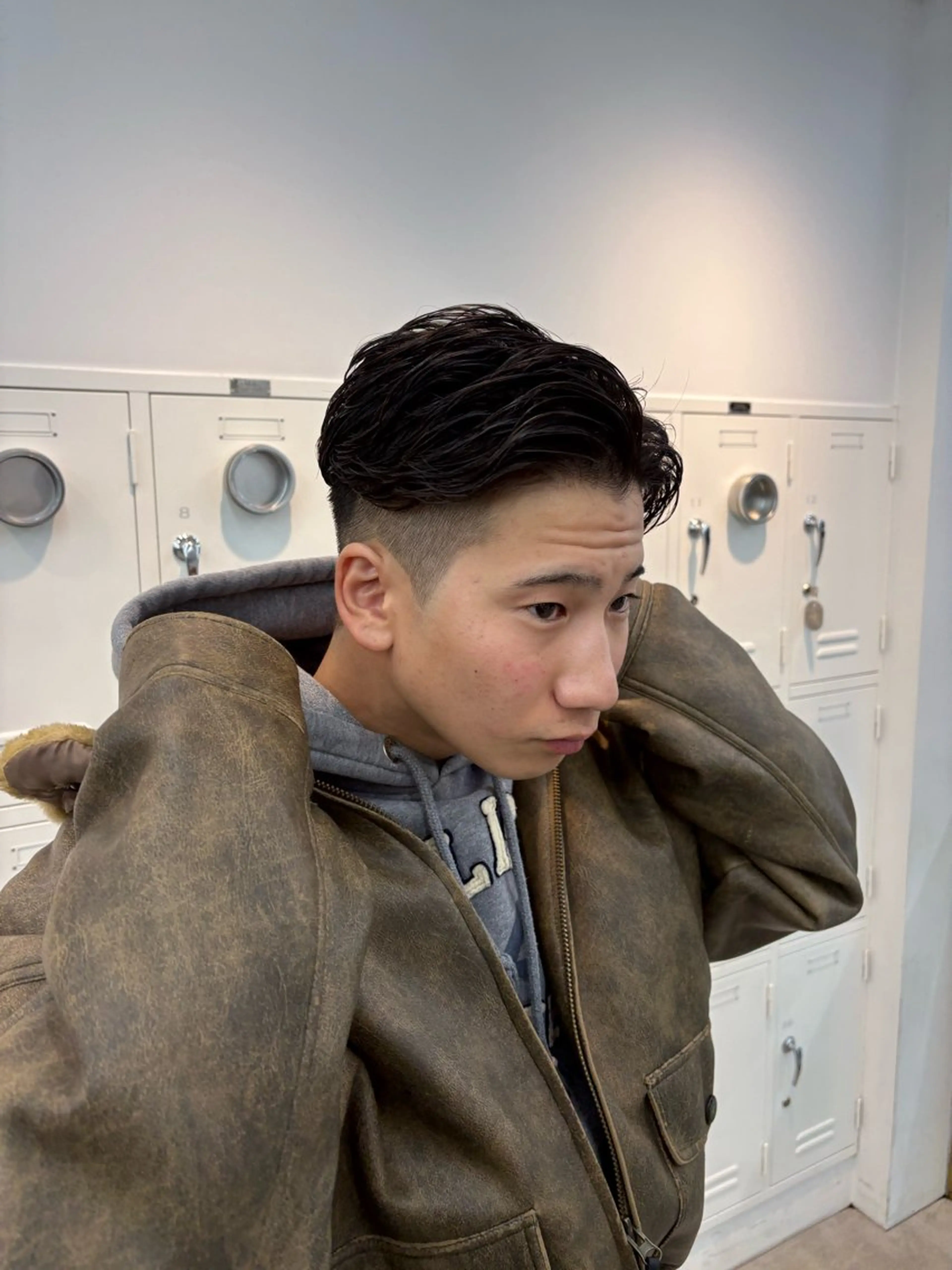 パーマ メンズ パーマ 🌀toa/波巻き✨ /メンズパーマ／栄のヘアスタイル