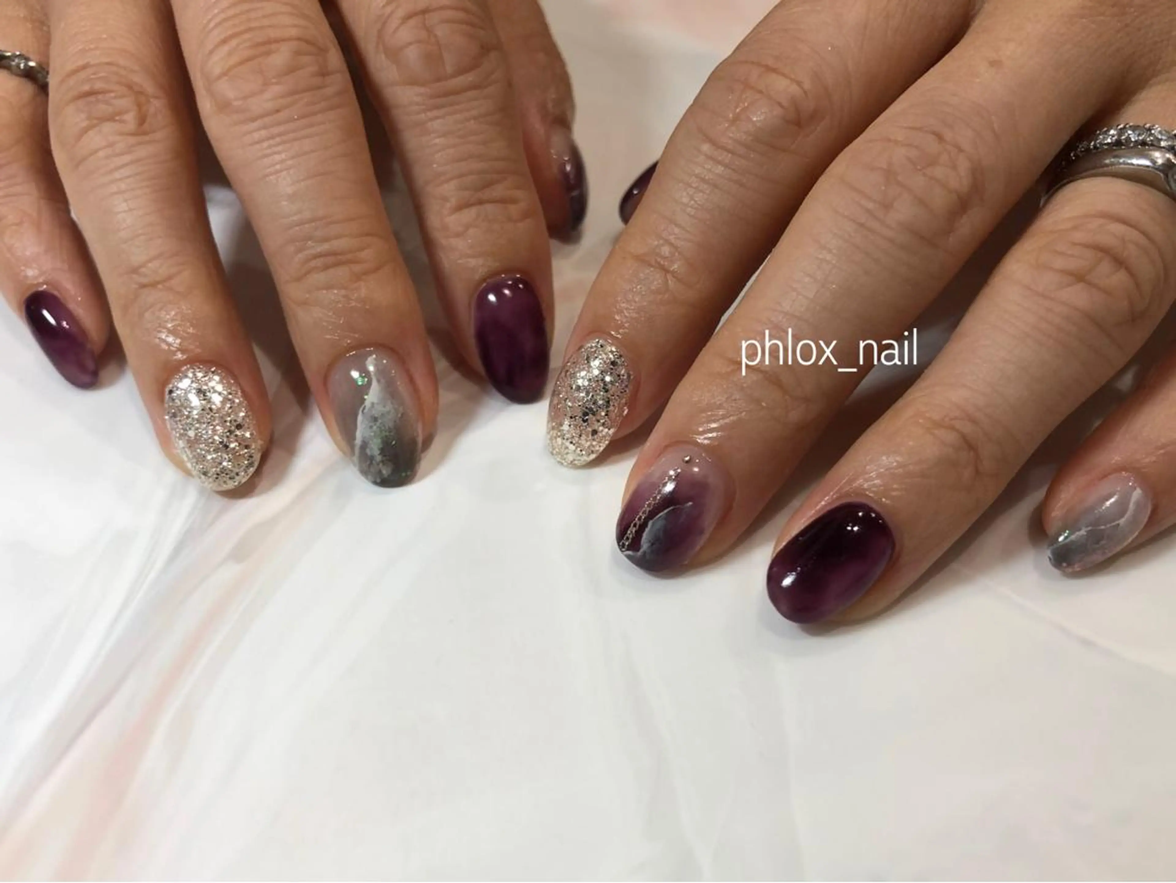 ネイル s/w ＿shokoのネイルデザイン