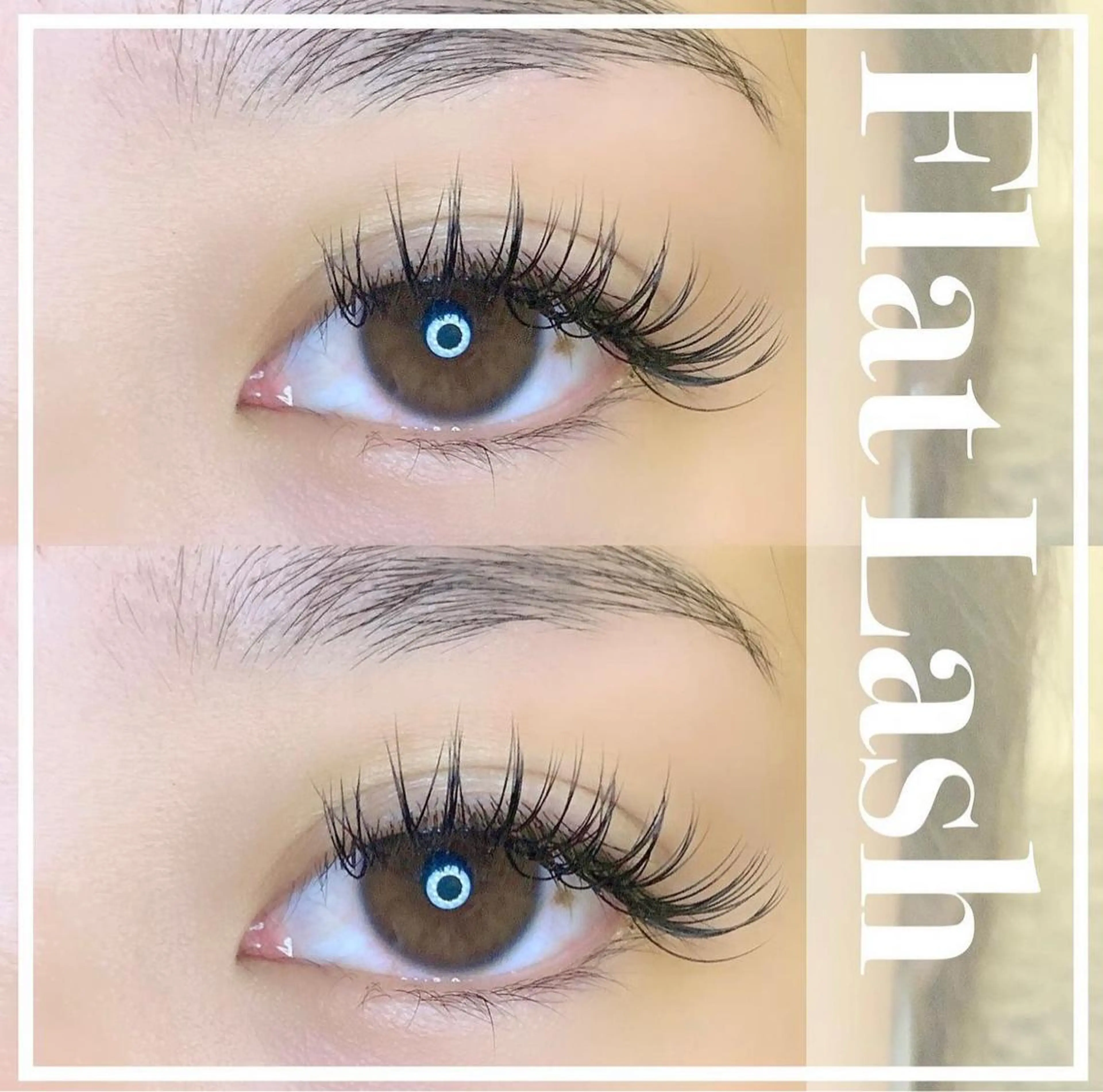 💖オフあり💖フラットラッシュ120本💖デザイン自由💖⚠️パーマ毛の方NG‼️の写真