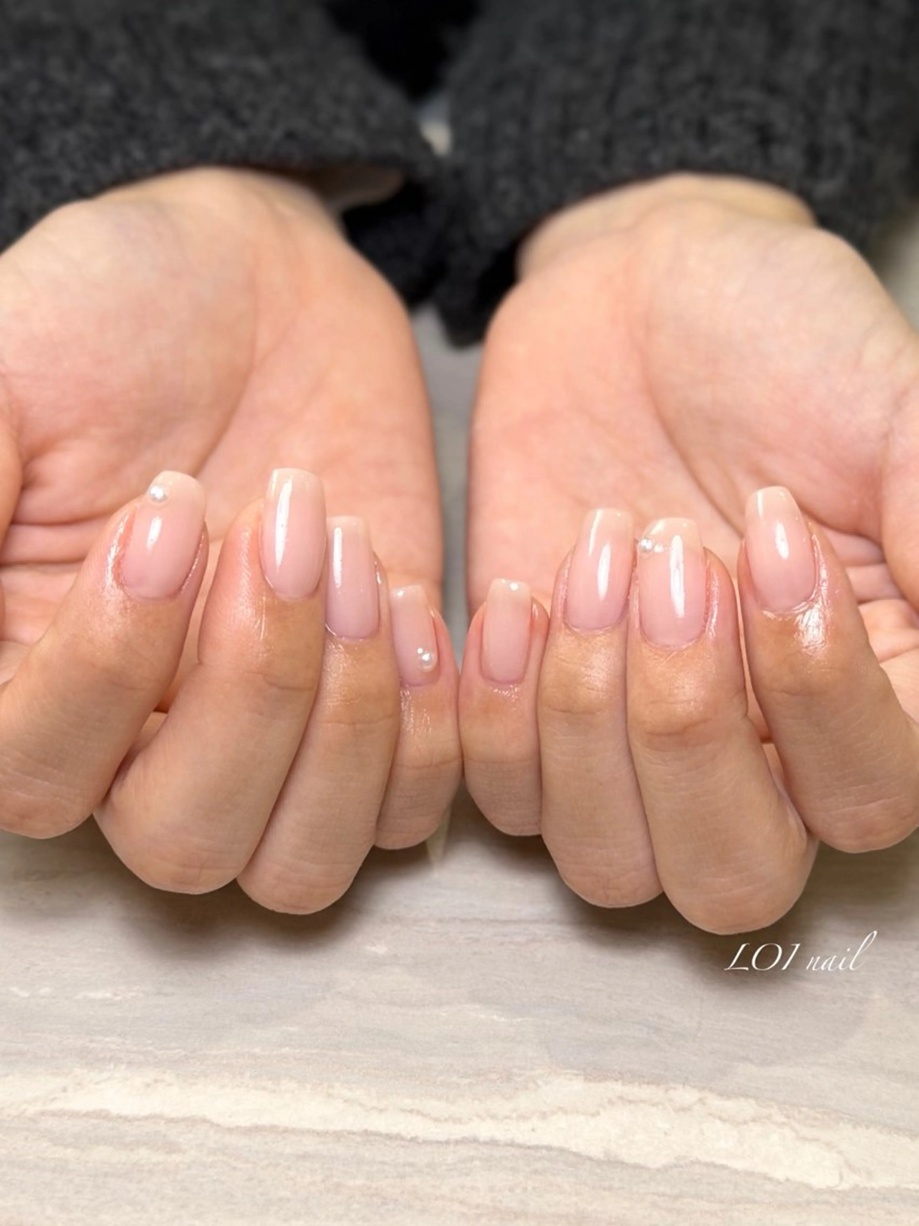 ネイル ハンドネイル LOI nail 天王店 otohaのネイルデザイン
