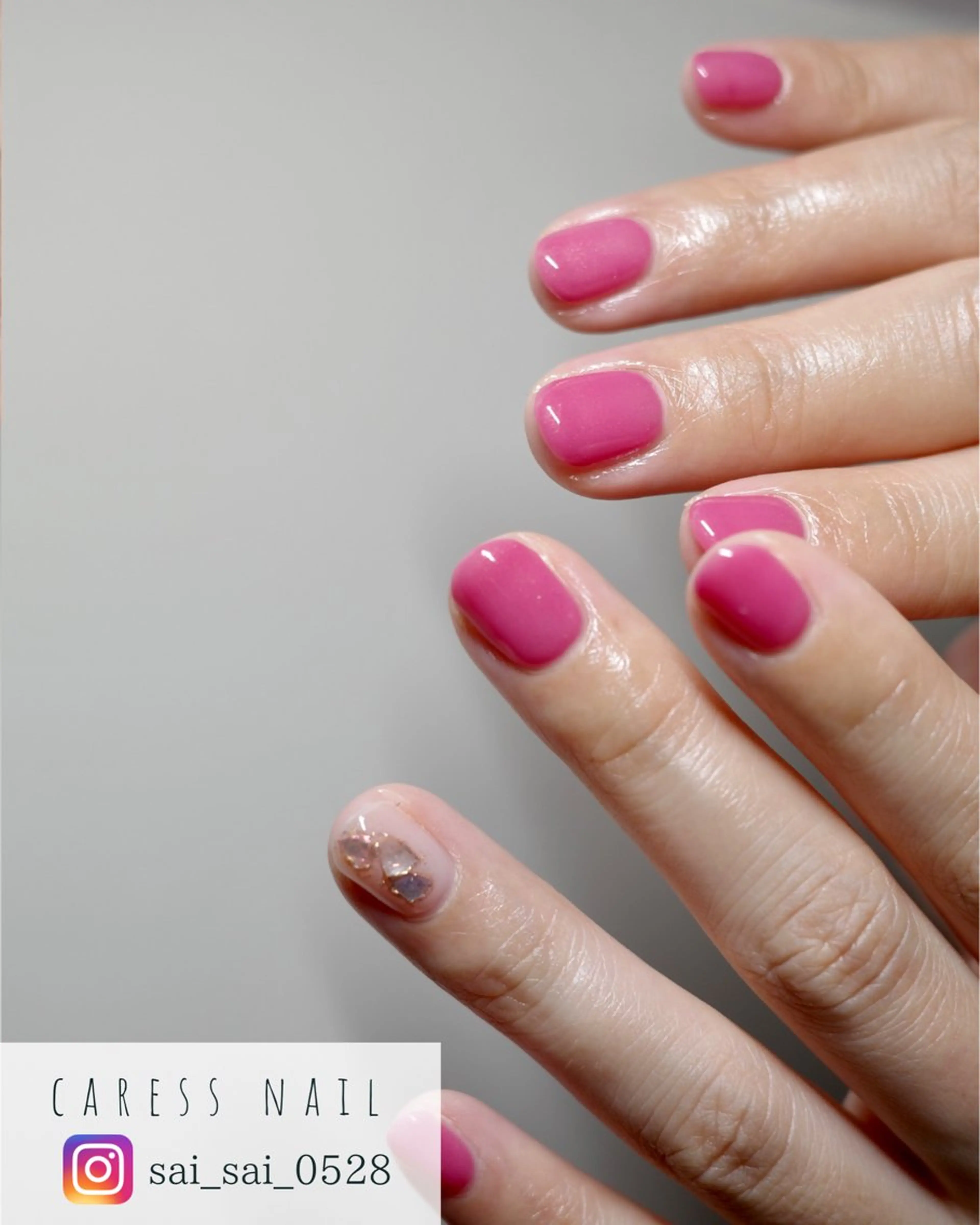 ネイル caress  nail カレスネイル　代々木上原所属・カレスネイル さいのネイルデザイン