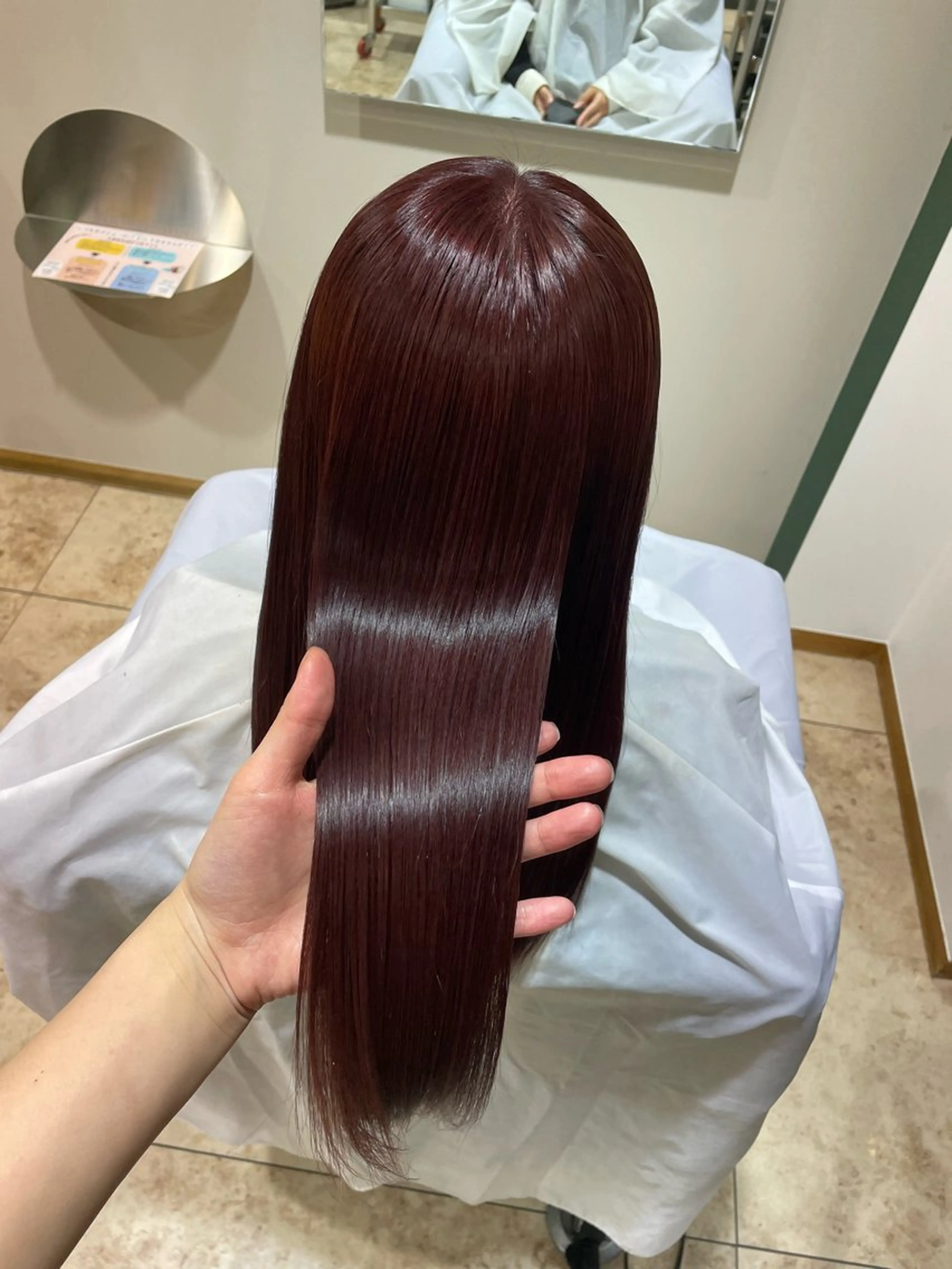 カラー ゆみきの  このか︎︎のヘアスタイル