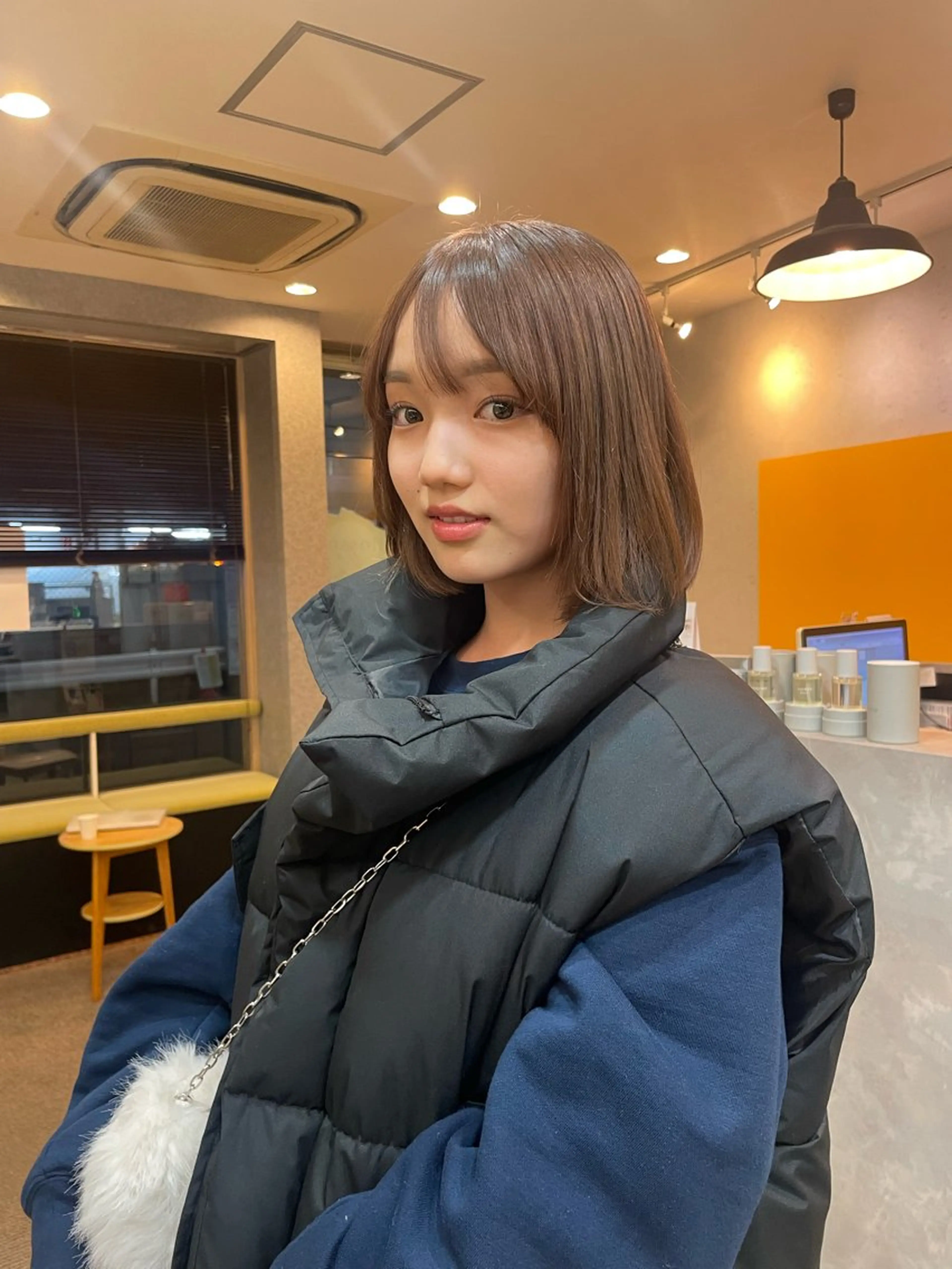 ショート カラー ブリーチ ブラウンカラー ピンクカラー ピンクブラウン 髪質改善/Bloss om🌷高橋沙衣のヘアスタイル