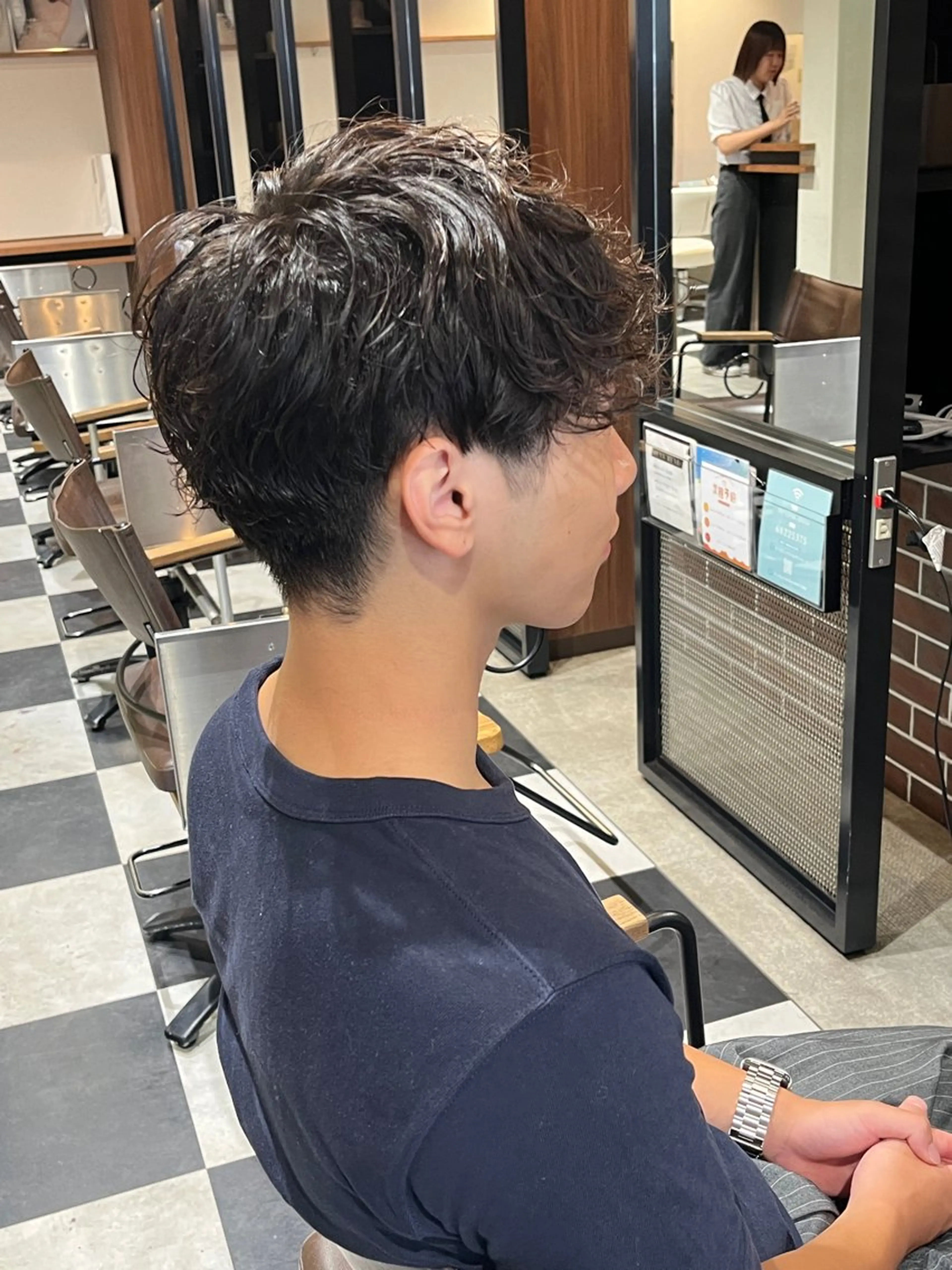 ショート パーマ メンズ カット パーマ 🎧メンズパーマ特化 /RUI🎧のヘアスタイル