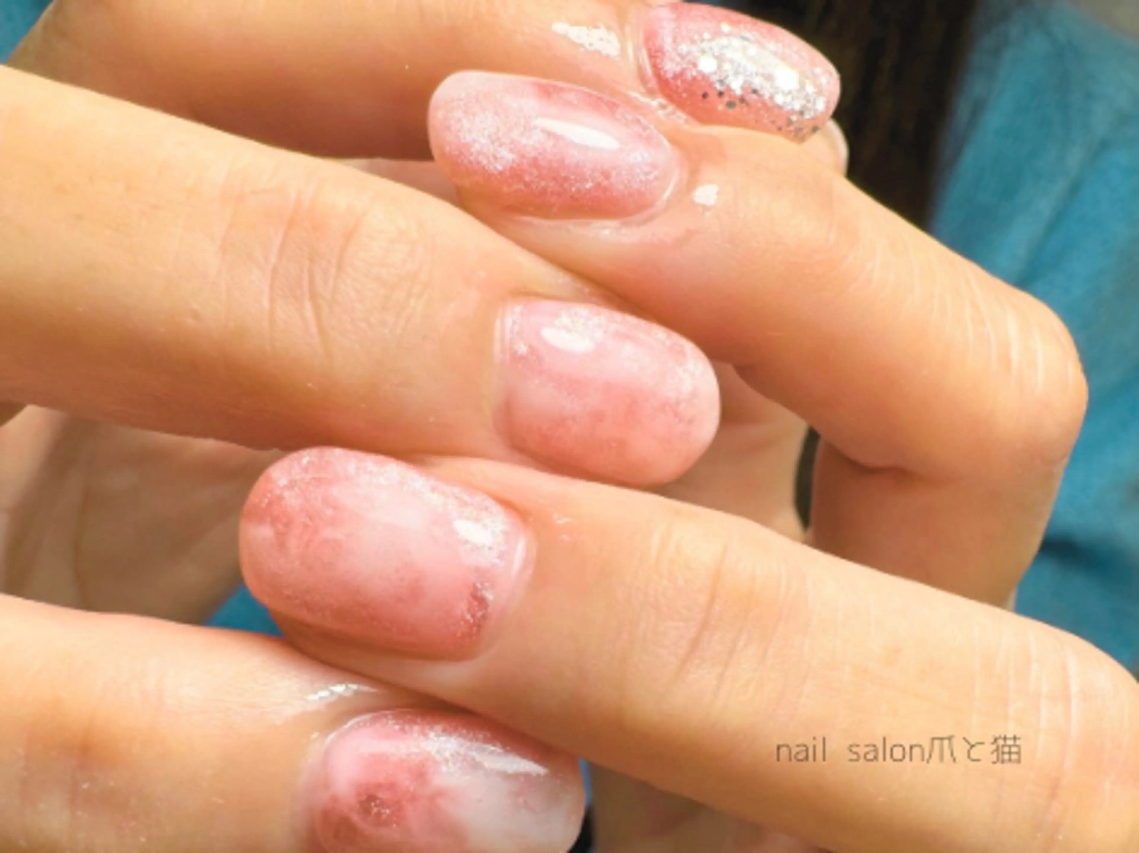 ネイル パラジェル登録店 爪と猫NANAMIのネイルデザイン