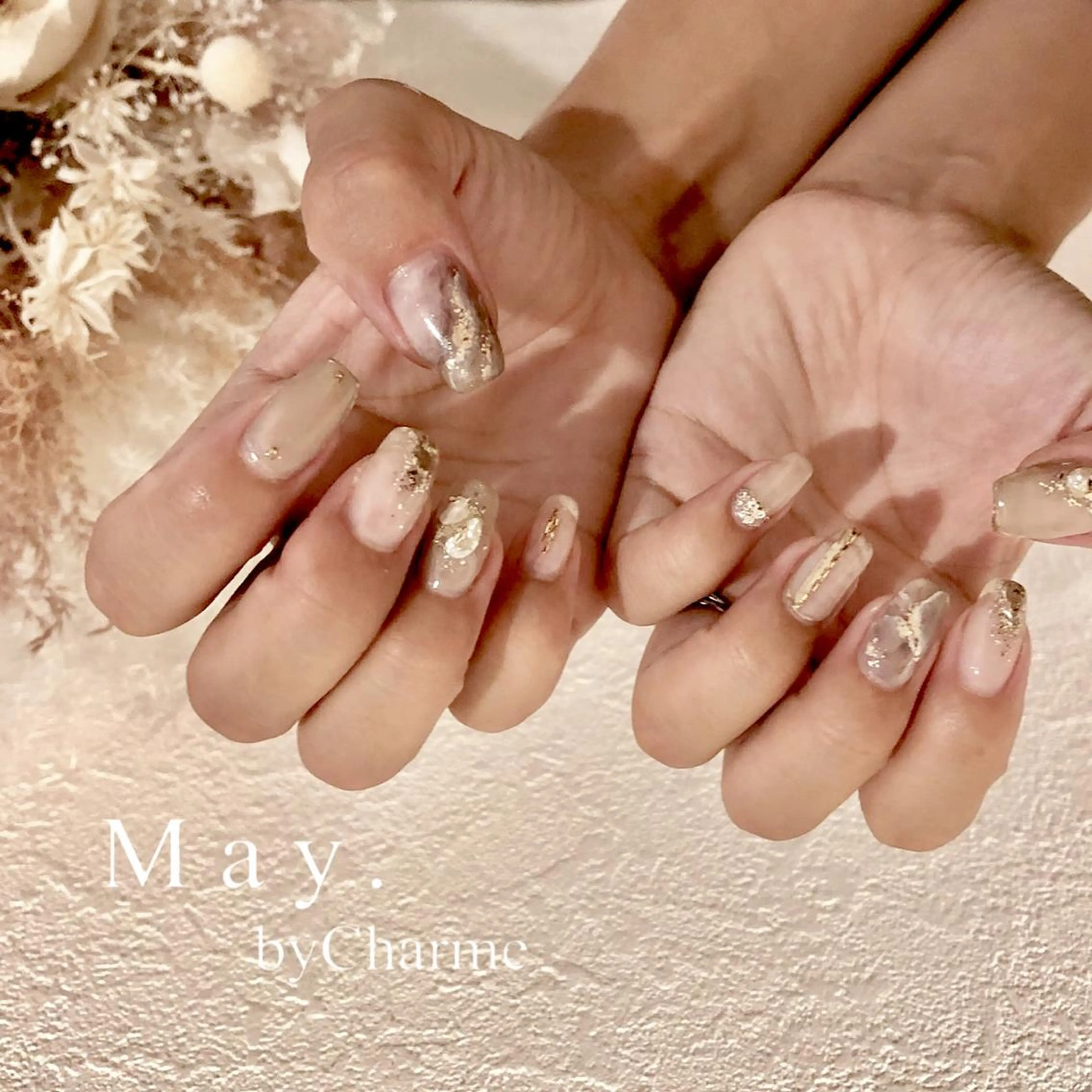 トレンド ニュアンスネイル ⭐︎の写真