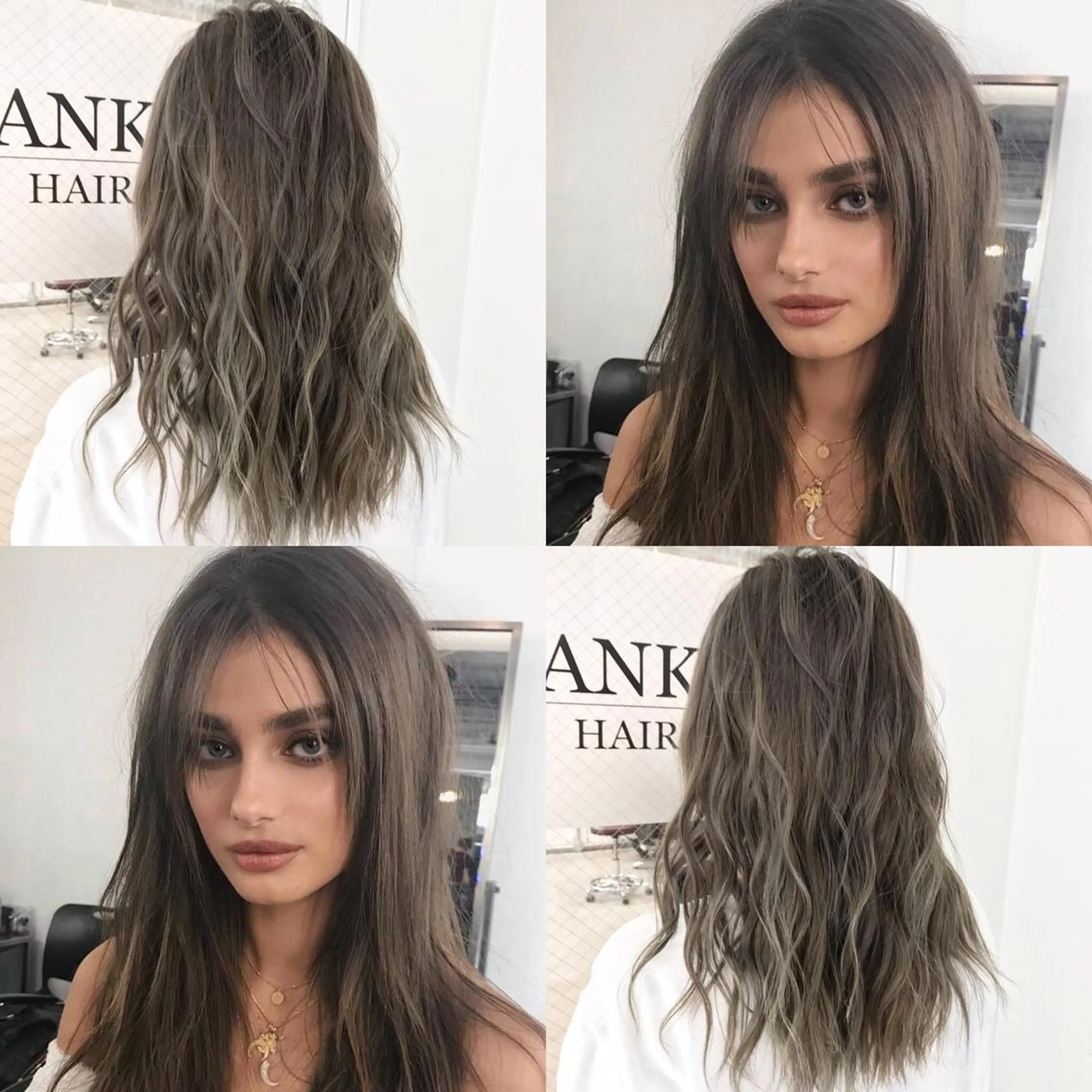 セミロング カラー ヘアアレンジ ヘアカラー トリートメント BANK'S hair所属・💐ケラチン 髪質改善寺坂雄飛💐のヘアスタイル