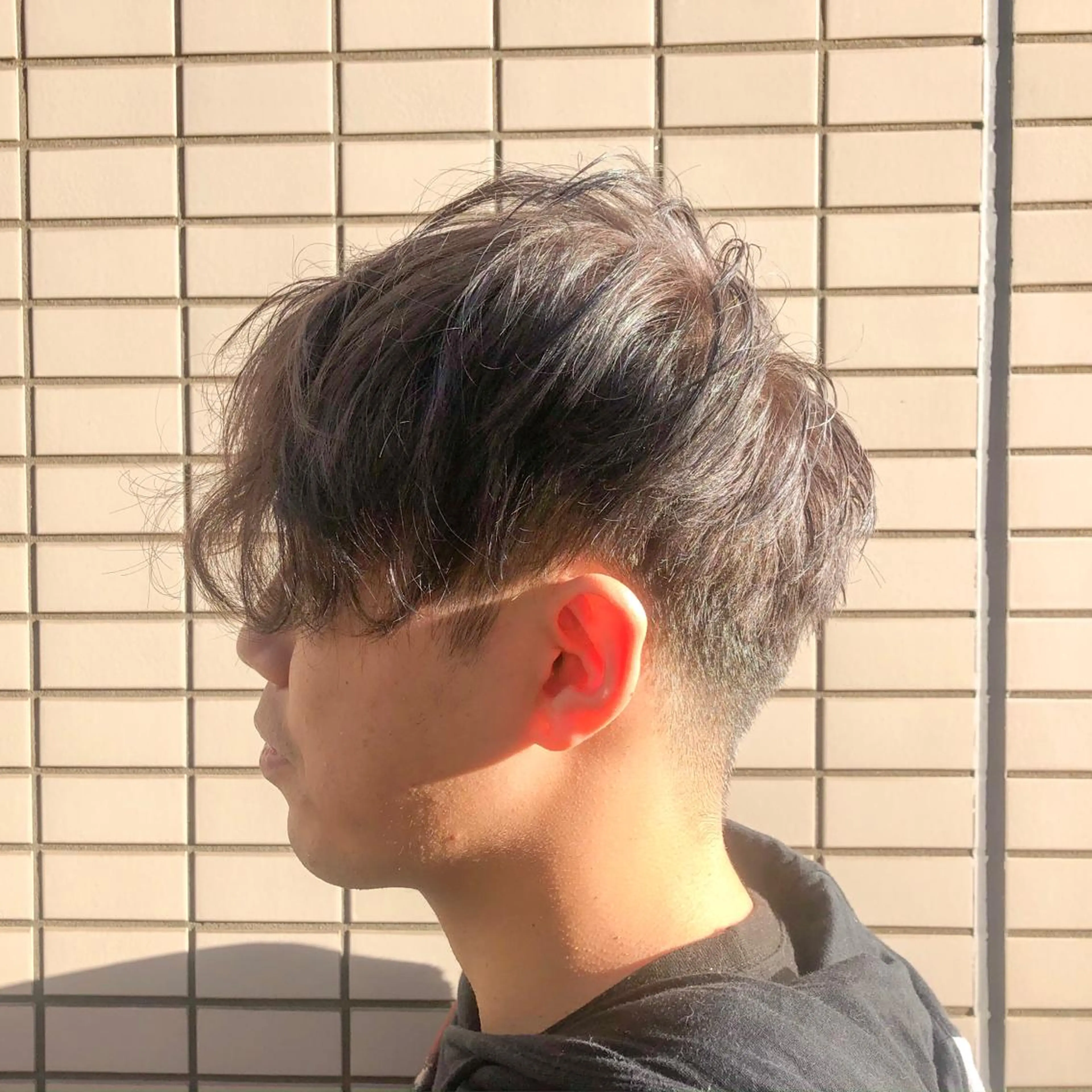 ショート カラー グレージュ 尾籠 美幸 （オゴモリ ミユキ）のヘアスタイル