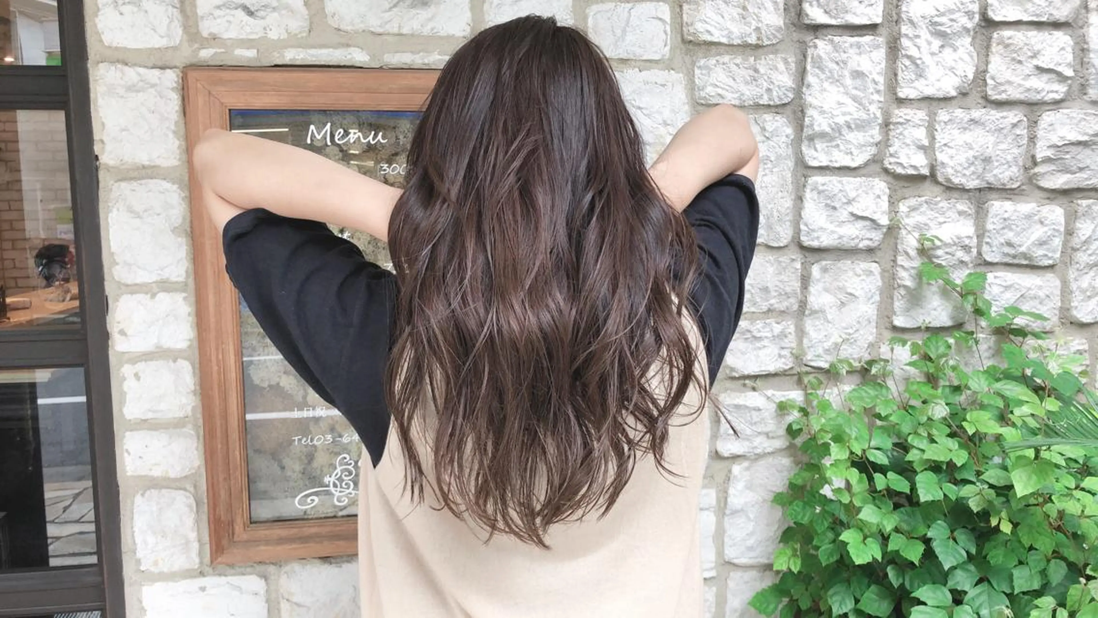 セミロング カラー パーマ ヘアアレンジ メンズ キッズ ネイル マツエク・マツパ ベージュカラー フォギーベージュ ヘアカラー トリートメント OAK  兵庫所属・OAK 兵庫のヘアスタイル