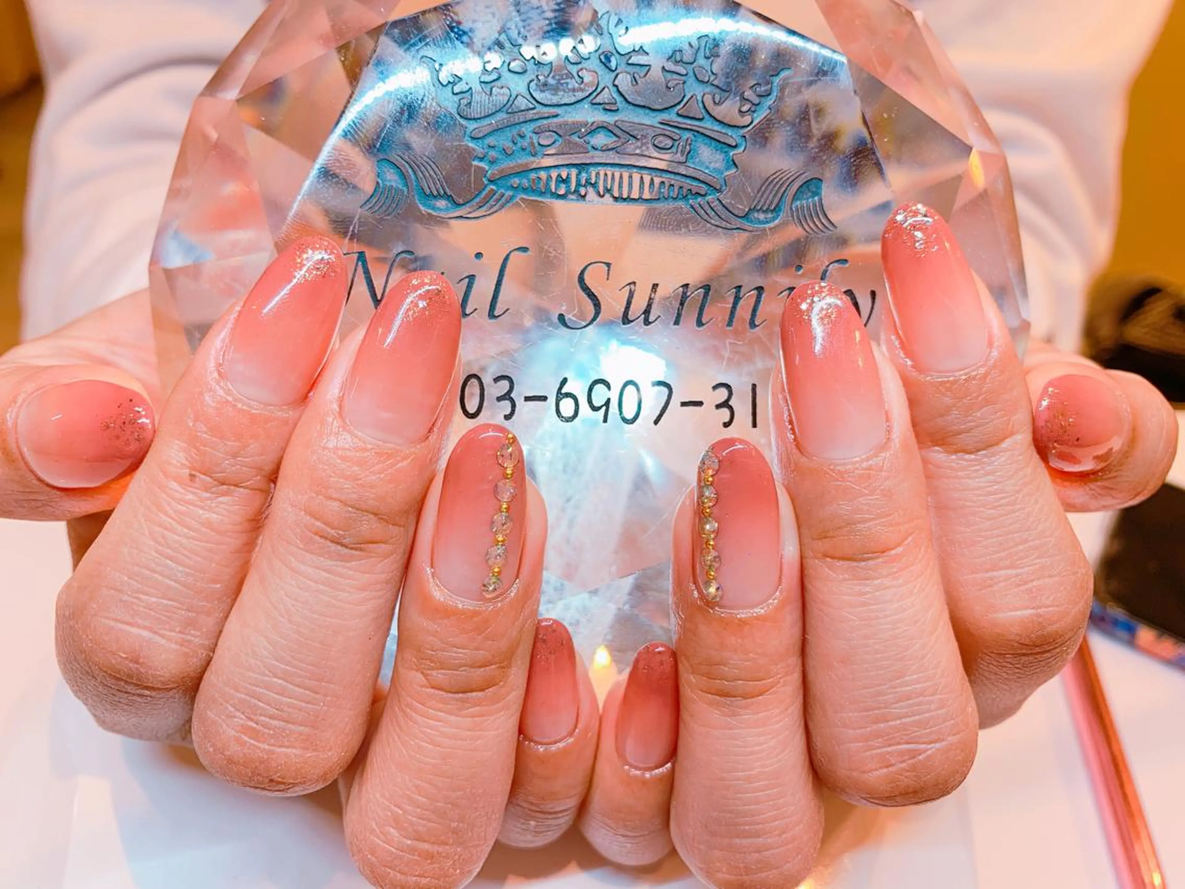 ネイル 長さだし専門店 M2　rikaのネイルデザイン