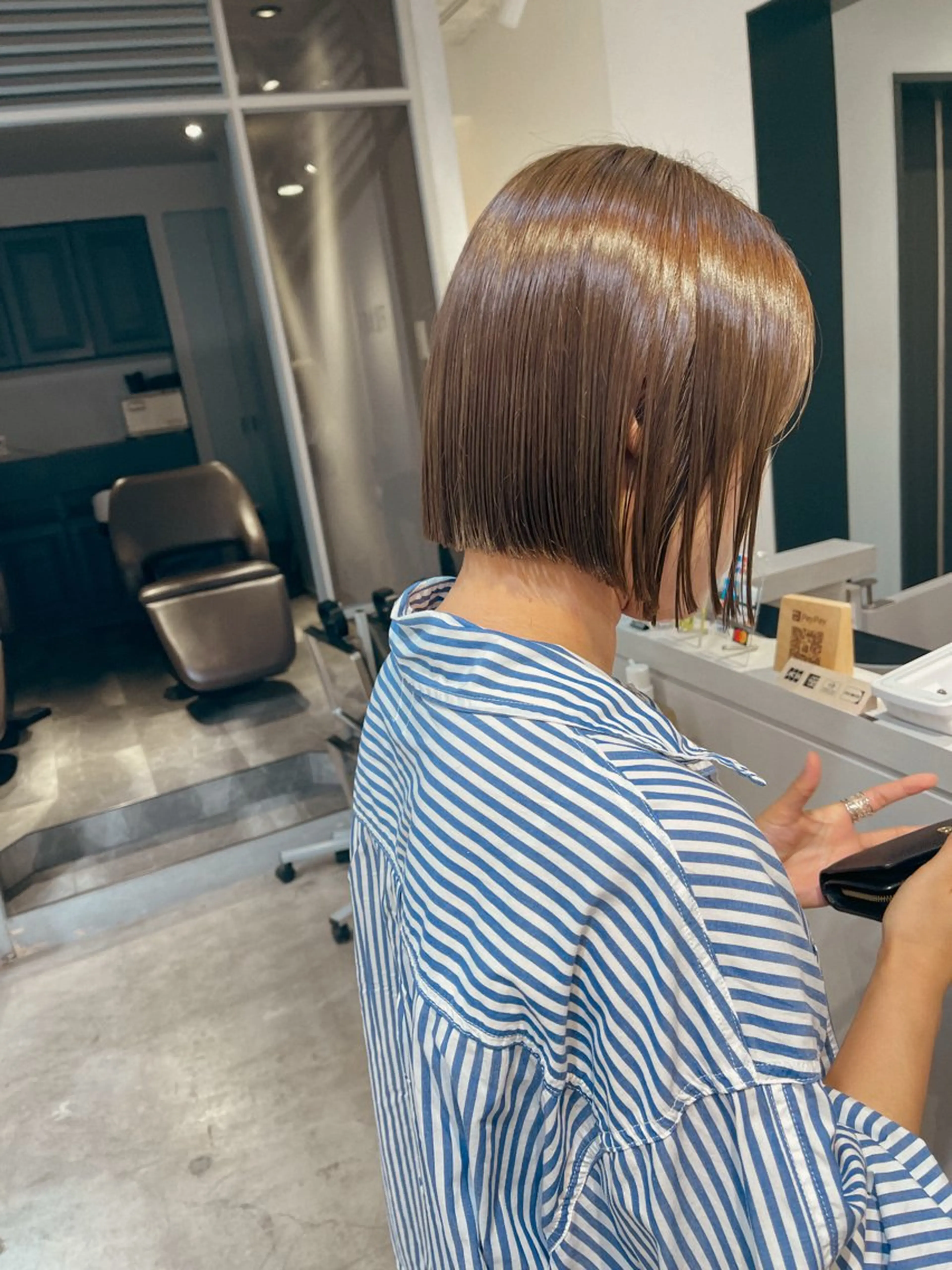 ショート カット ヘアカラー トリートメント 川本 裕🌿のヘアスタイル