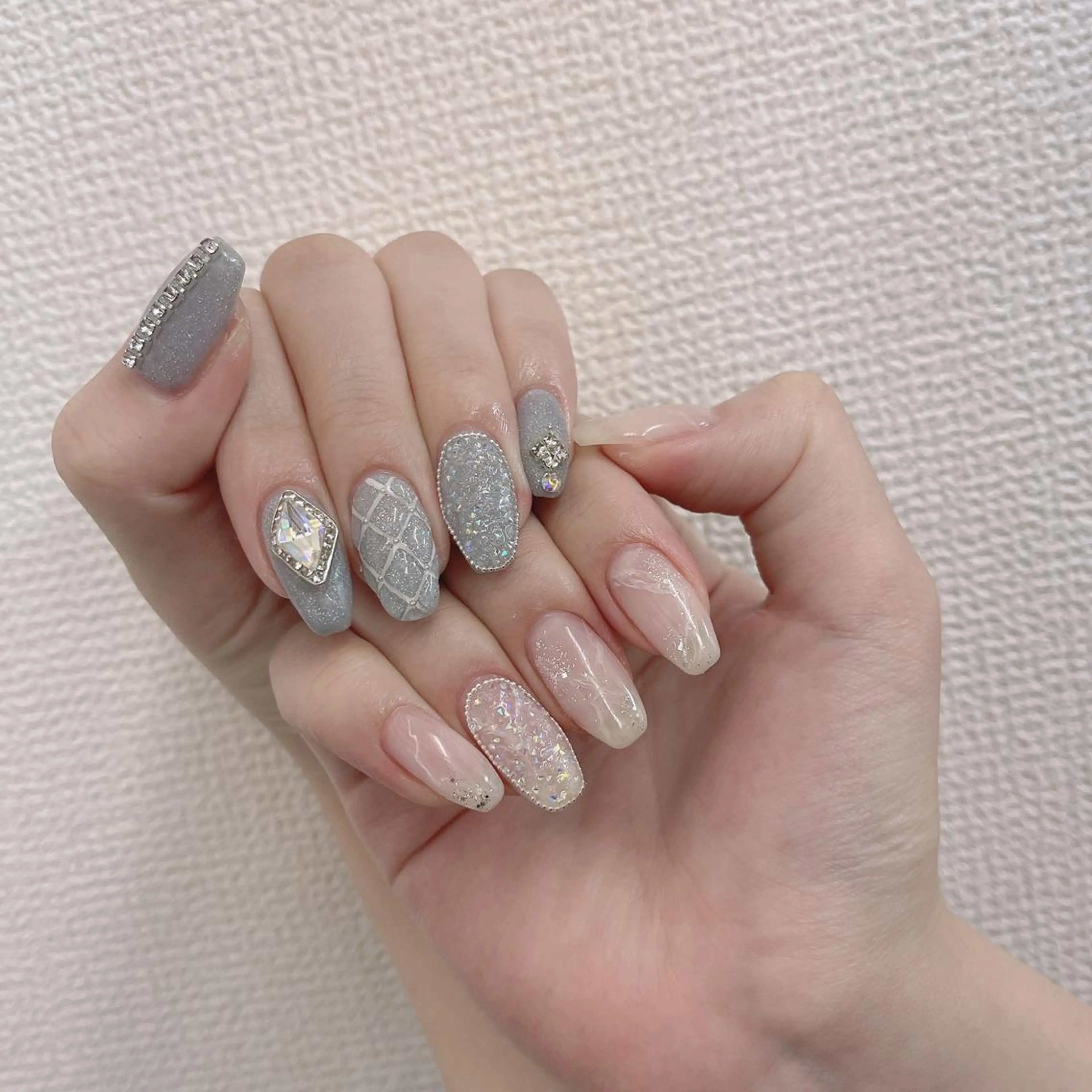 ネイル 🦋ネイルサロン ブラン🌈ゆりのネイルデザイン