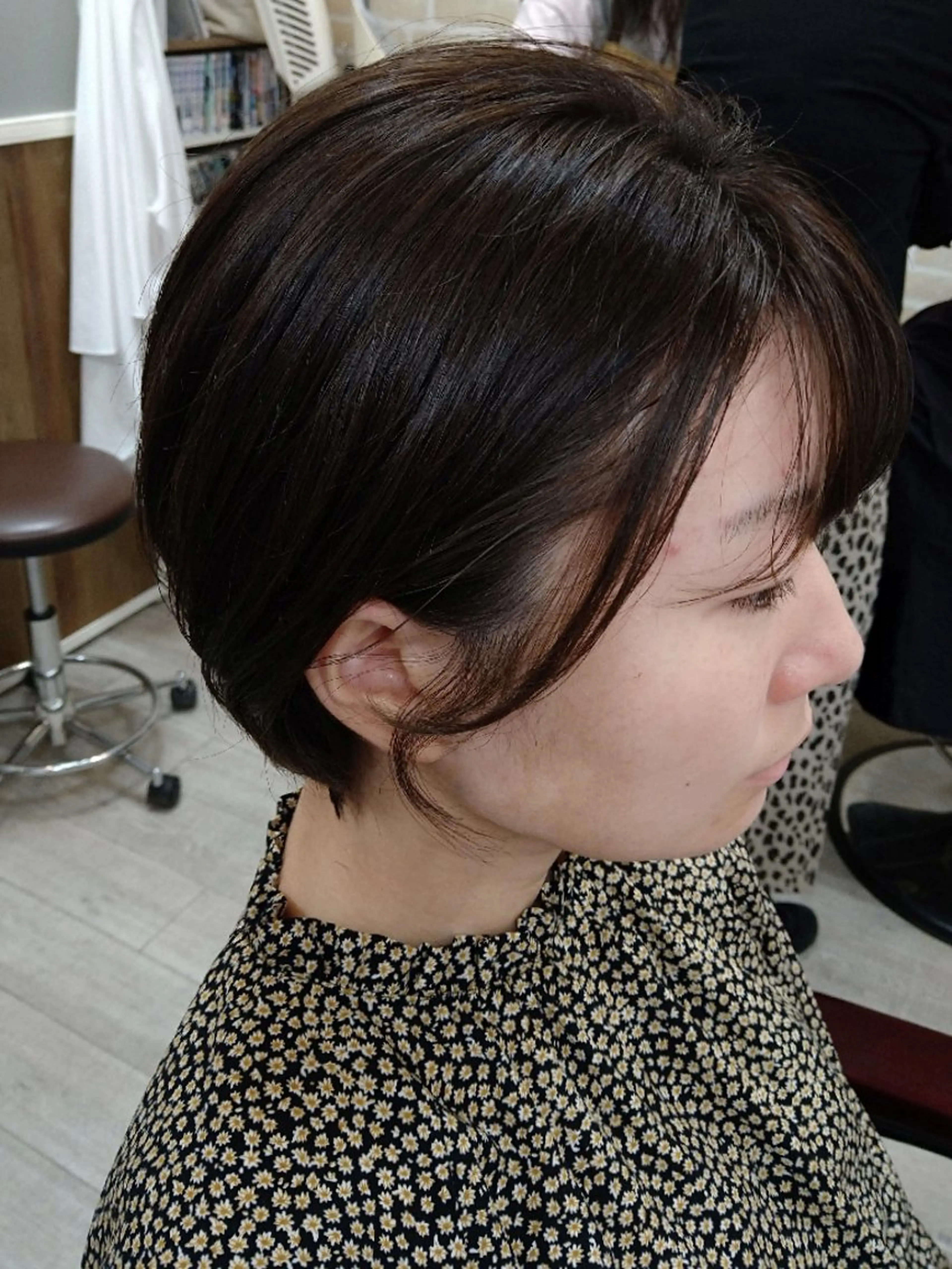 ショート ショートボブ ボブ ショートヘア アイブロウ◎ rista藤岡佳世のヘアスタイル