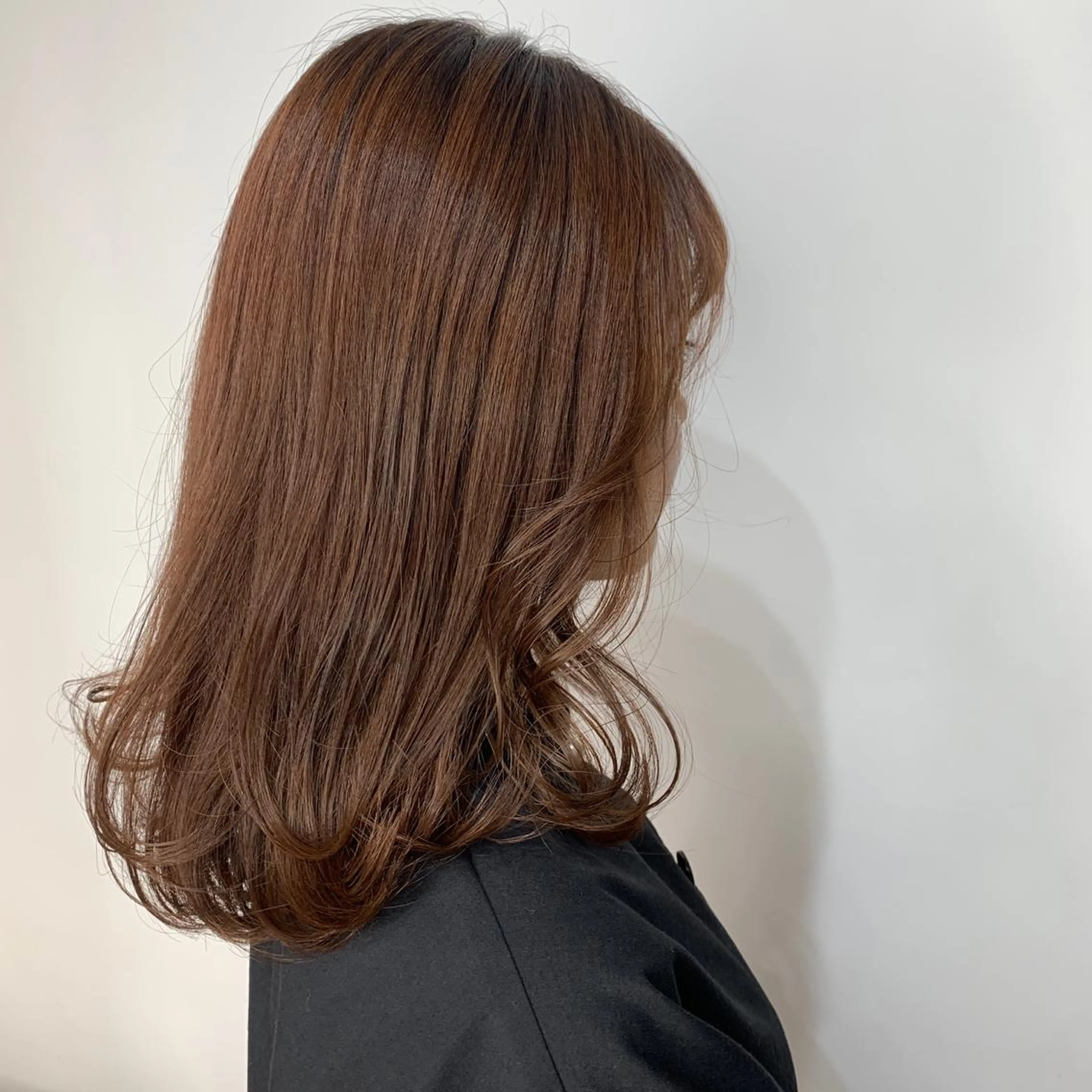 ミディアム カラー カット ヘアカラー HARUKA韓国ヘア /Luana梅田のヘアスタイル