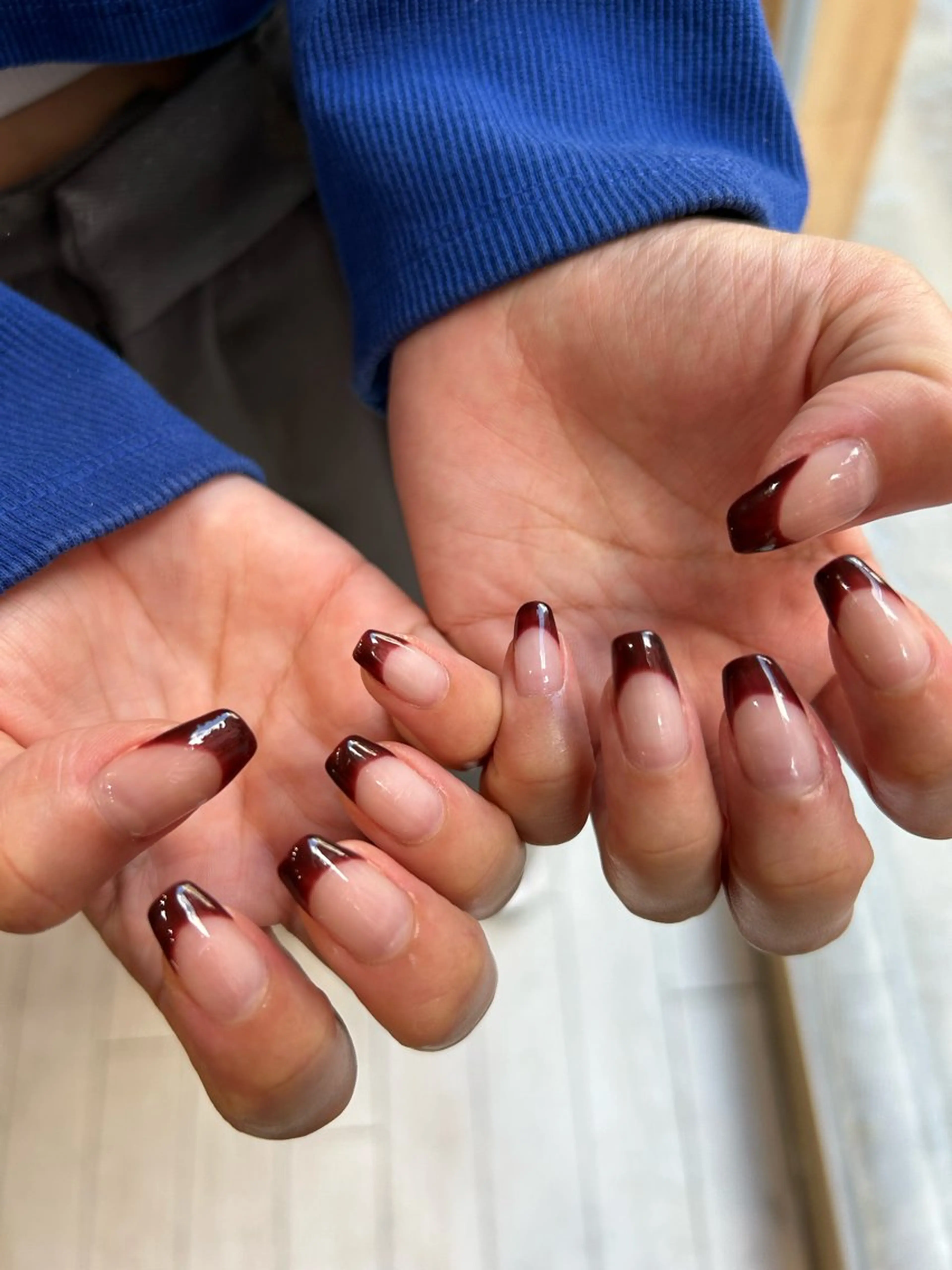 ネイル フレンチネイル newi nail 京橋ayumiのネイルデザイン