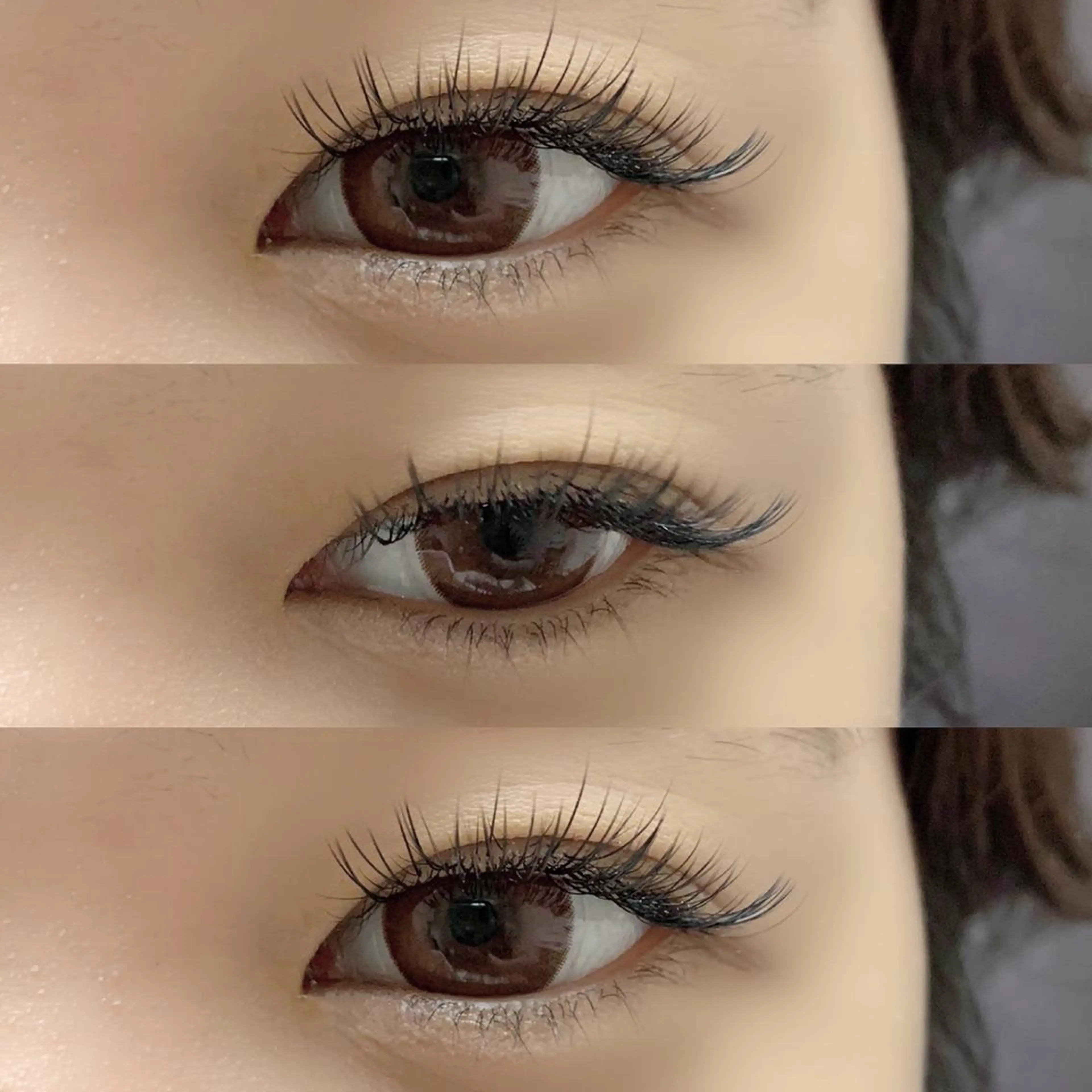 マツエク・マツパ Cカール フラットラッシュ マツエク mk eyelashのマツエク・マツパデザイン