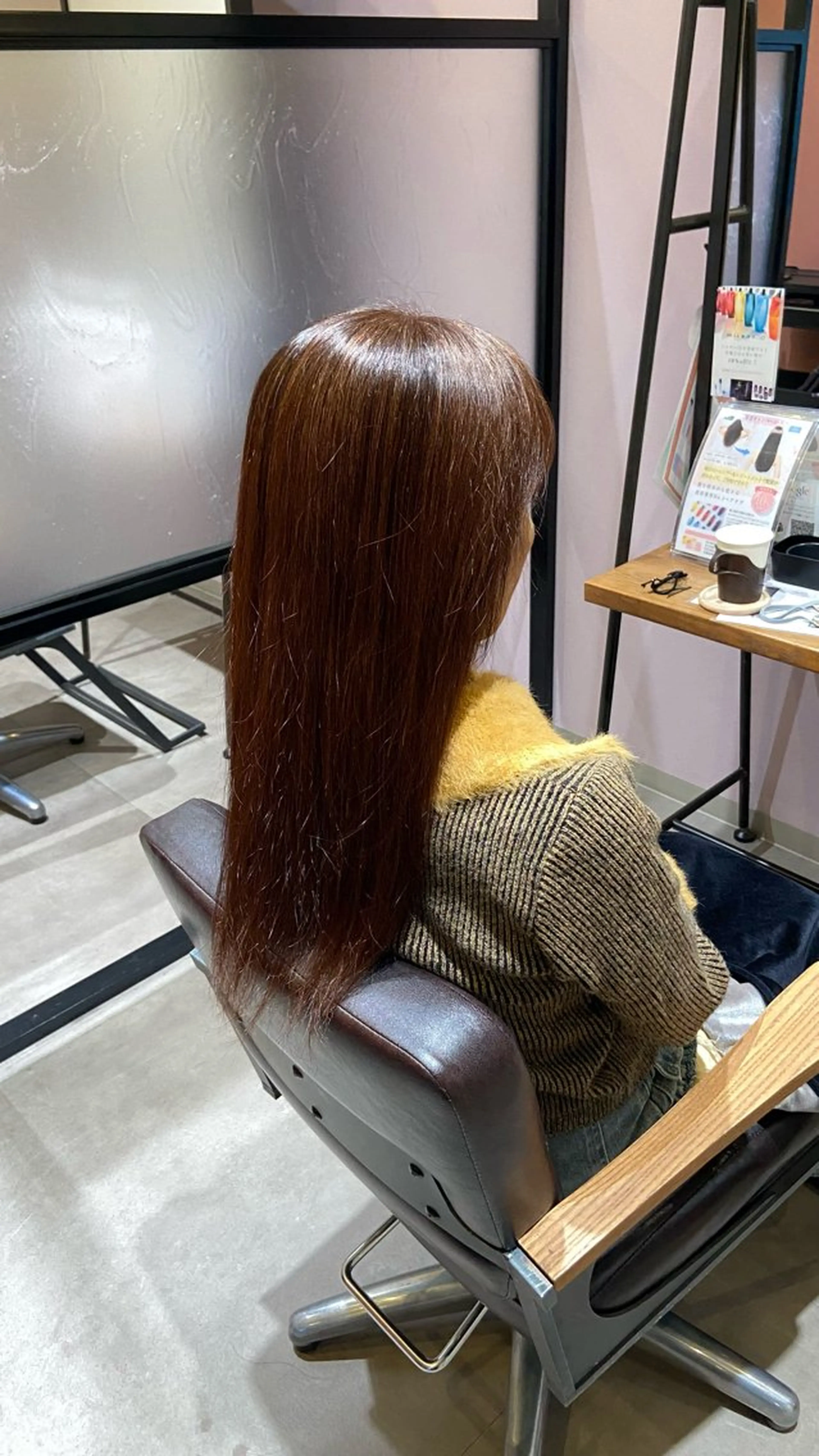 ロング 梶 瑞希のヘアスタイル