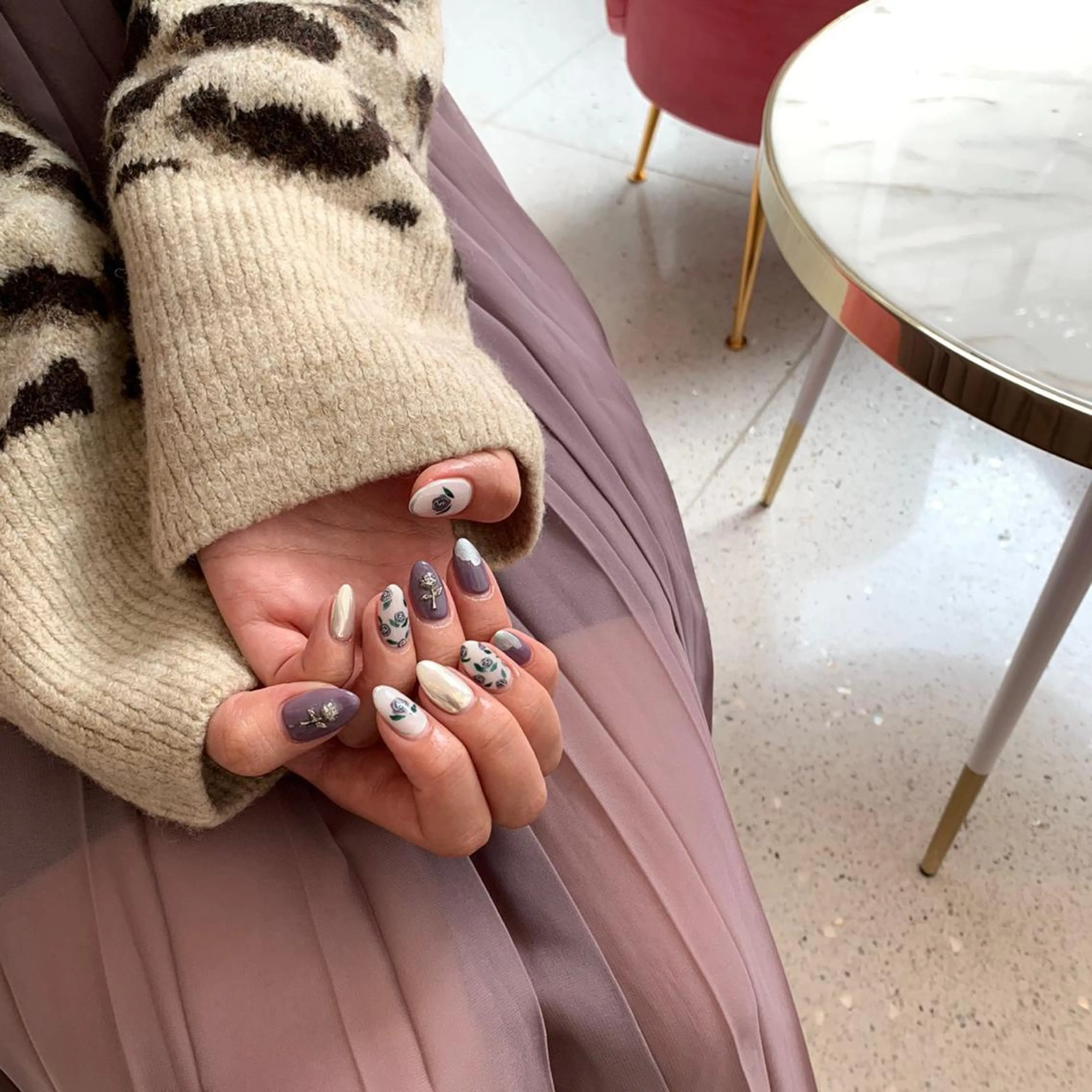 カラー パーマ キッズ ネイル マツエク・マツパ Y Harunaのネイルデザイン