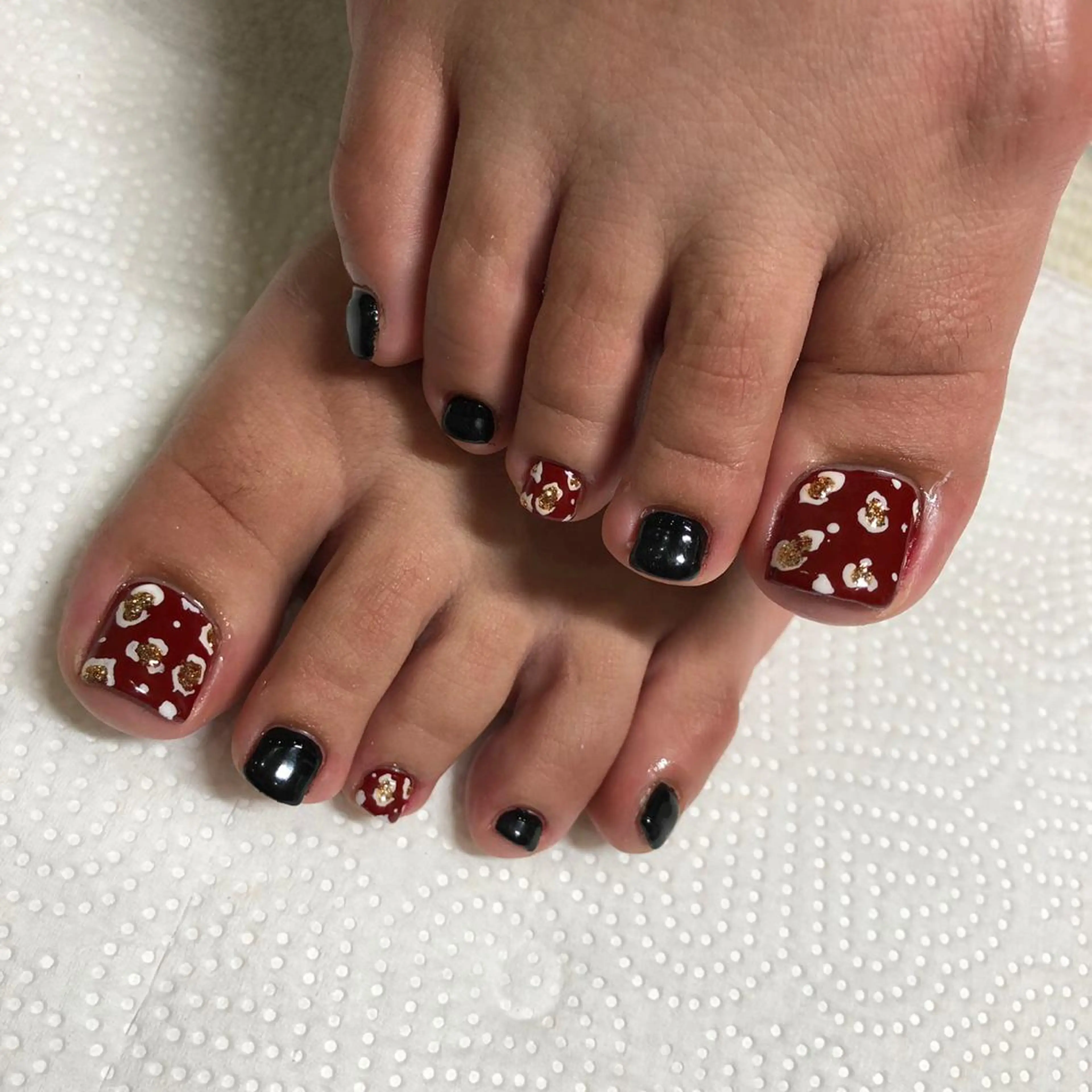 ショート ネイル フットネイル 《LB》ラブリエ Nail&eyeのマツエク・マツパデザイン